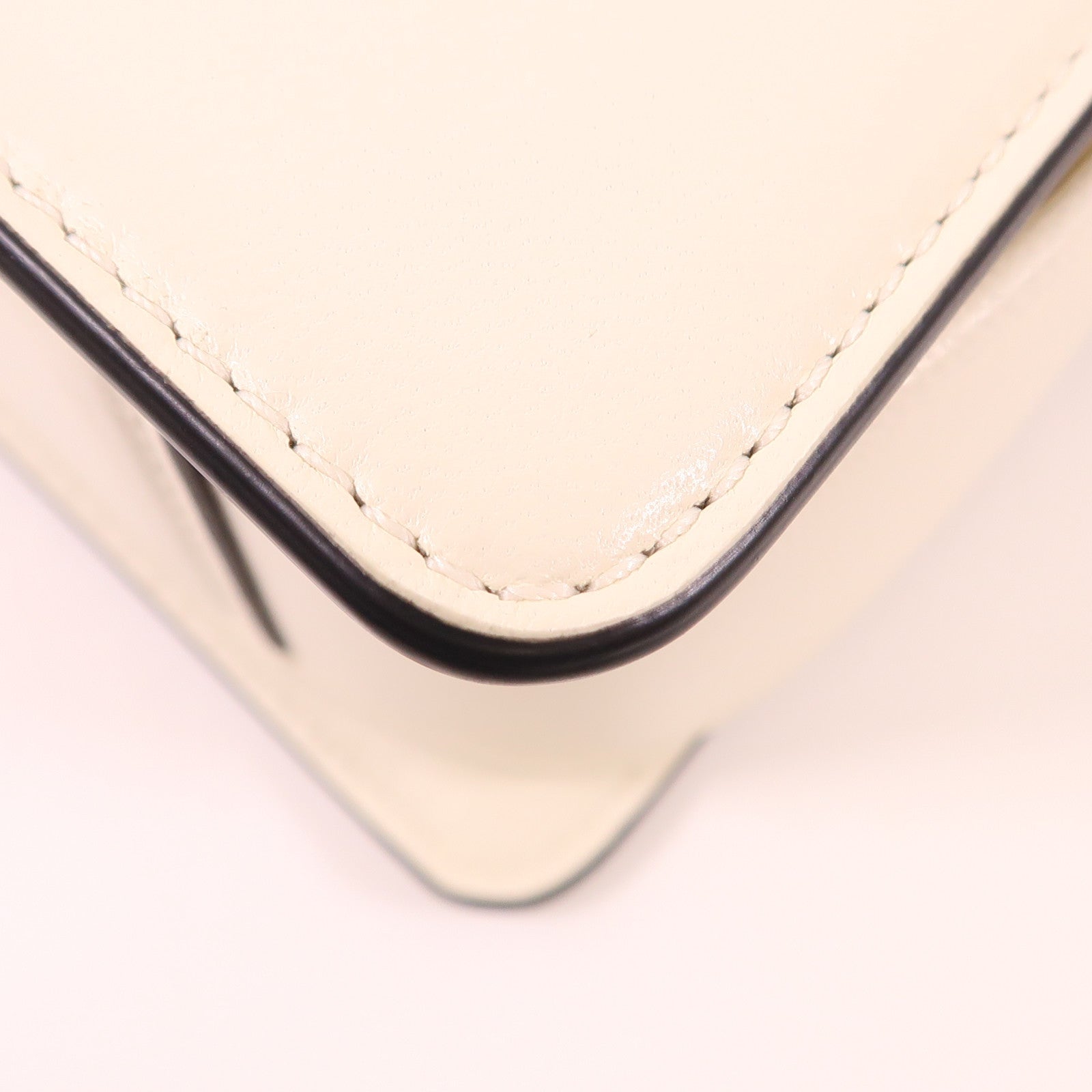 Valentino 牛皮皮革2 Way Shoulder金扣手挽肩背兩用袋