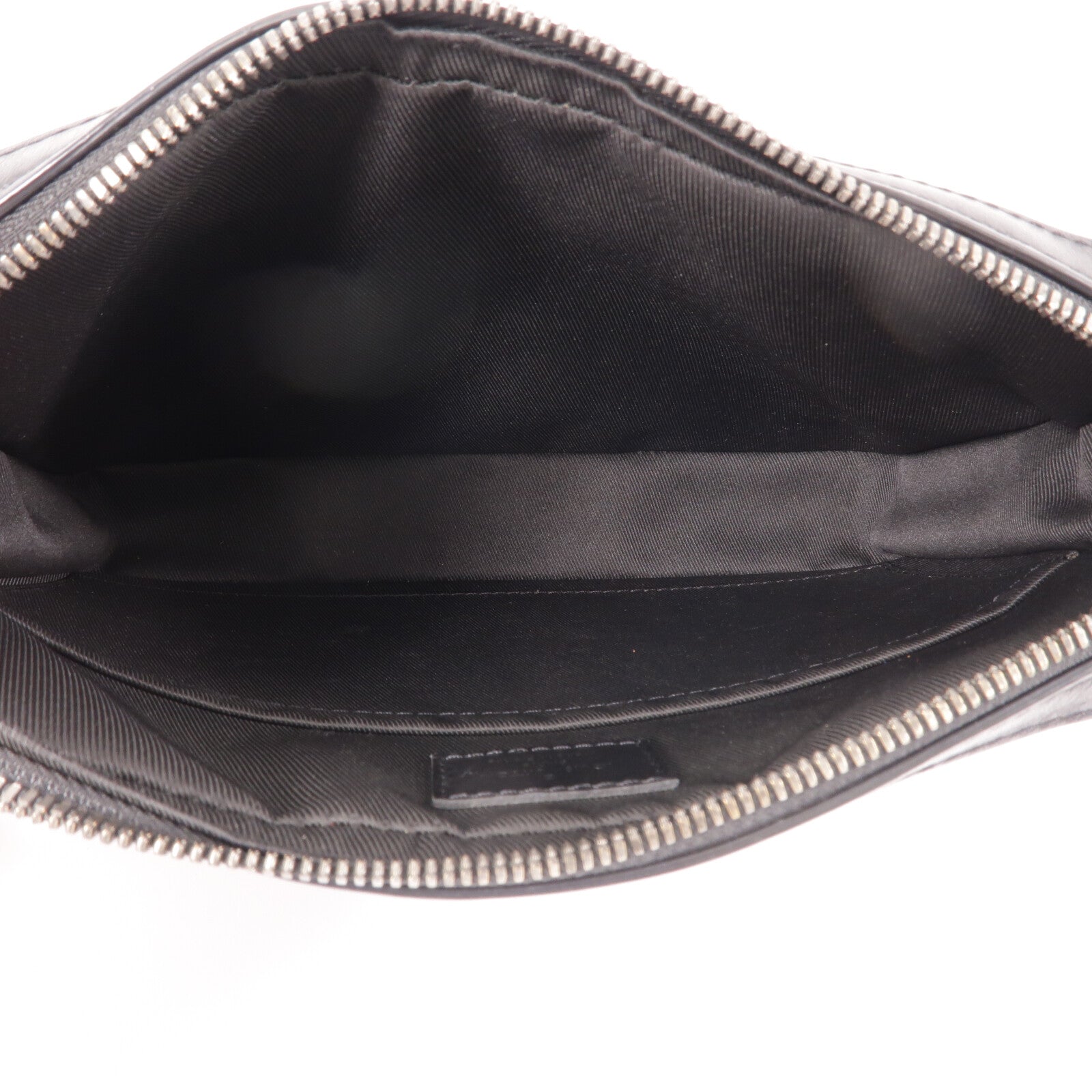 LOUIS VUITTON Monogram Eclipse Reverse Trio Messenger銀扣肩背袋灰色
