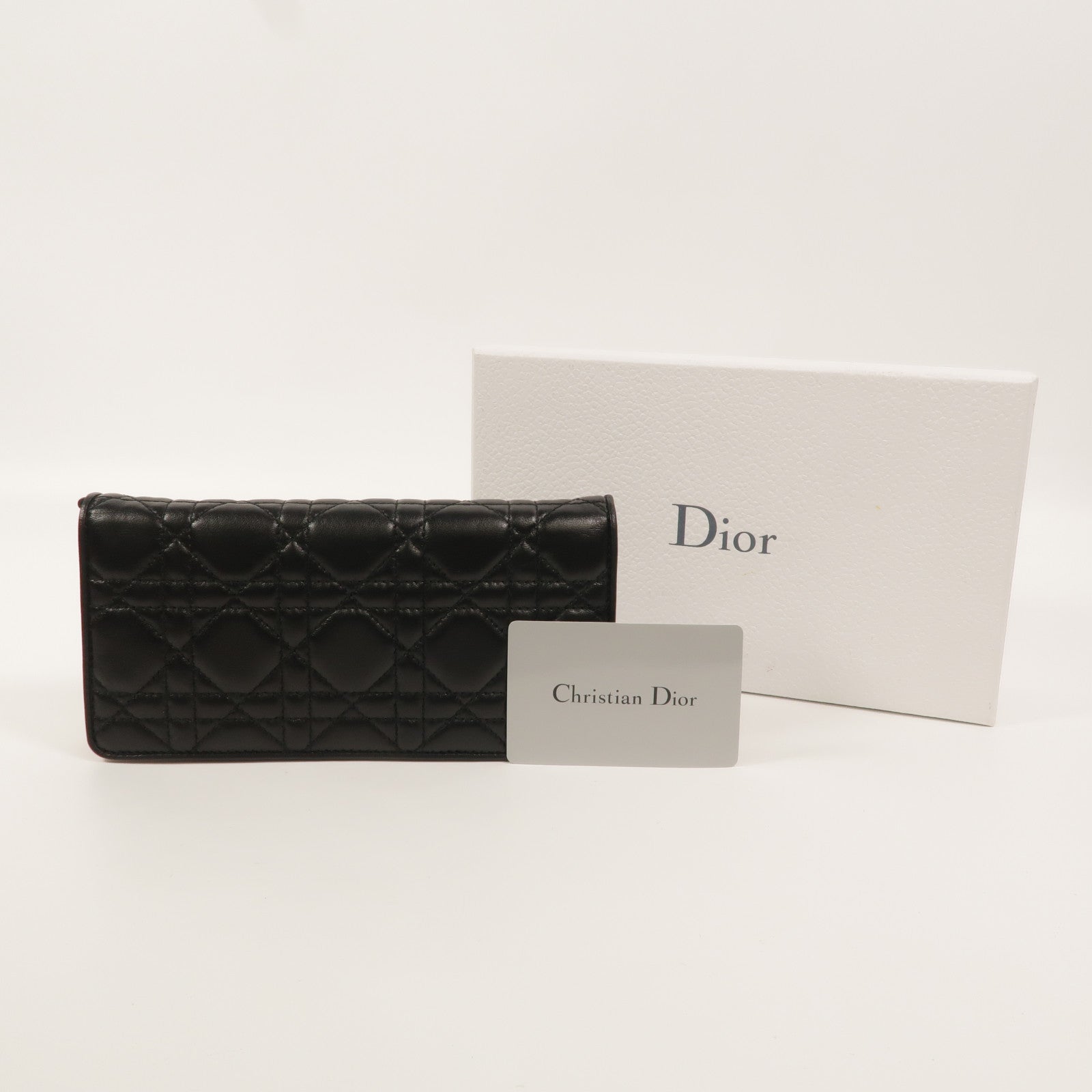 Dior 羊皮皮革Long Wallet長錢包
