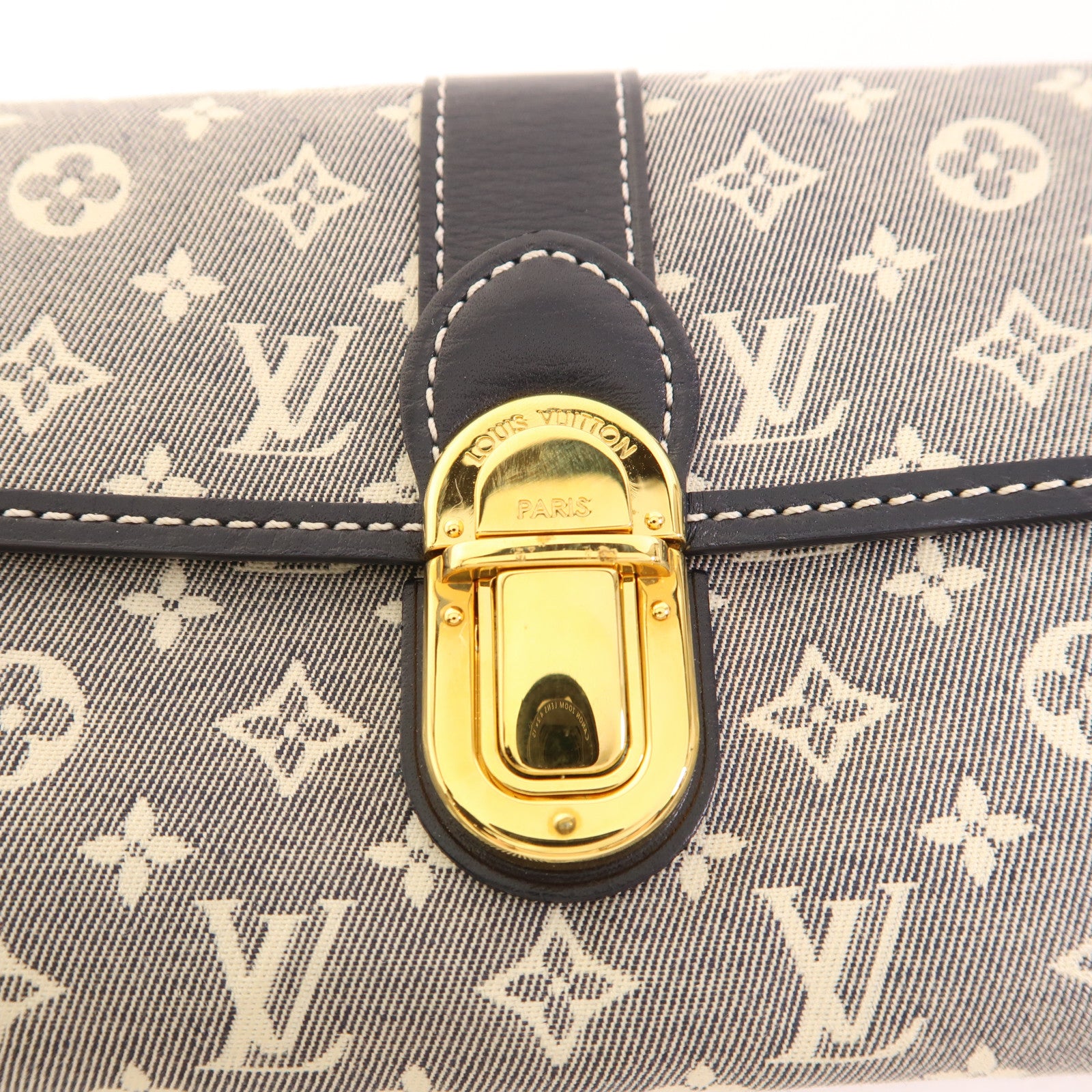 LOUIS VUITTON Monogram Idylle Portefeuille Sarah金扣長錢包