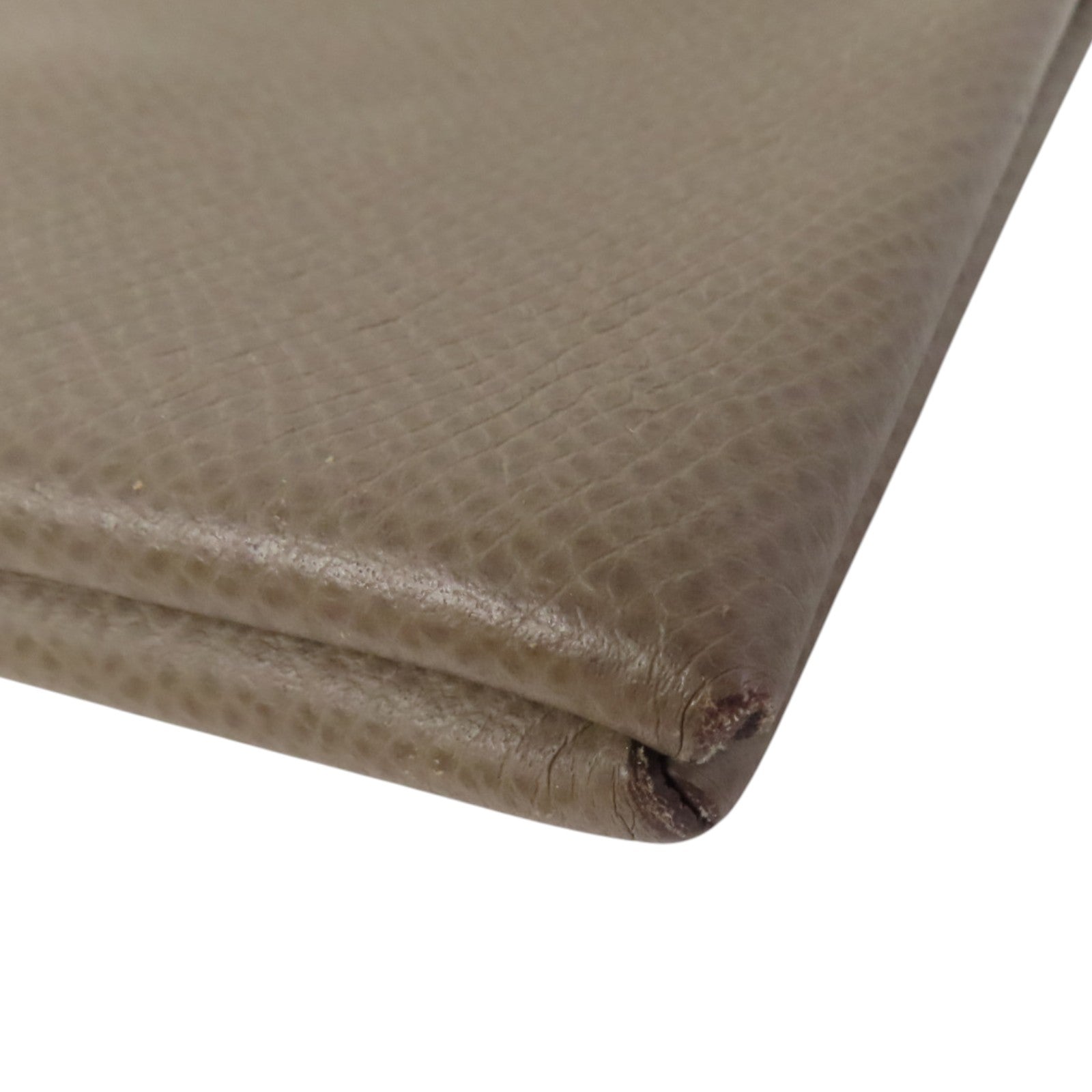 HERMES Epsom皮革Calvi Card Case銀扣卡套