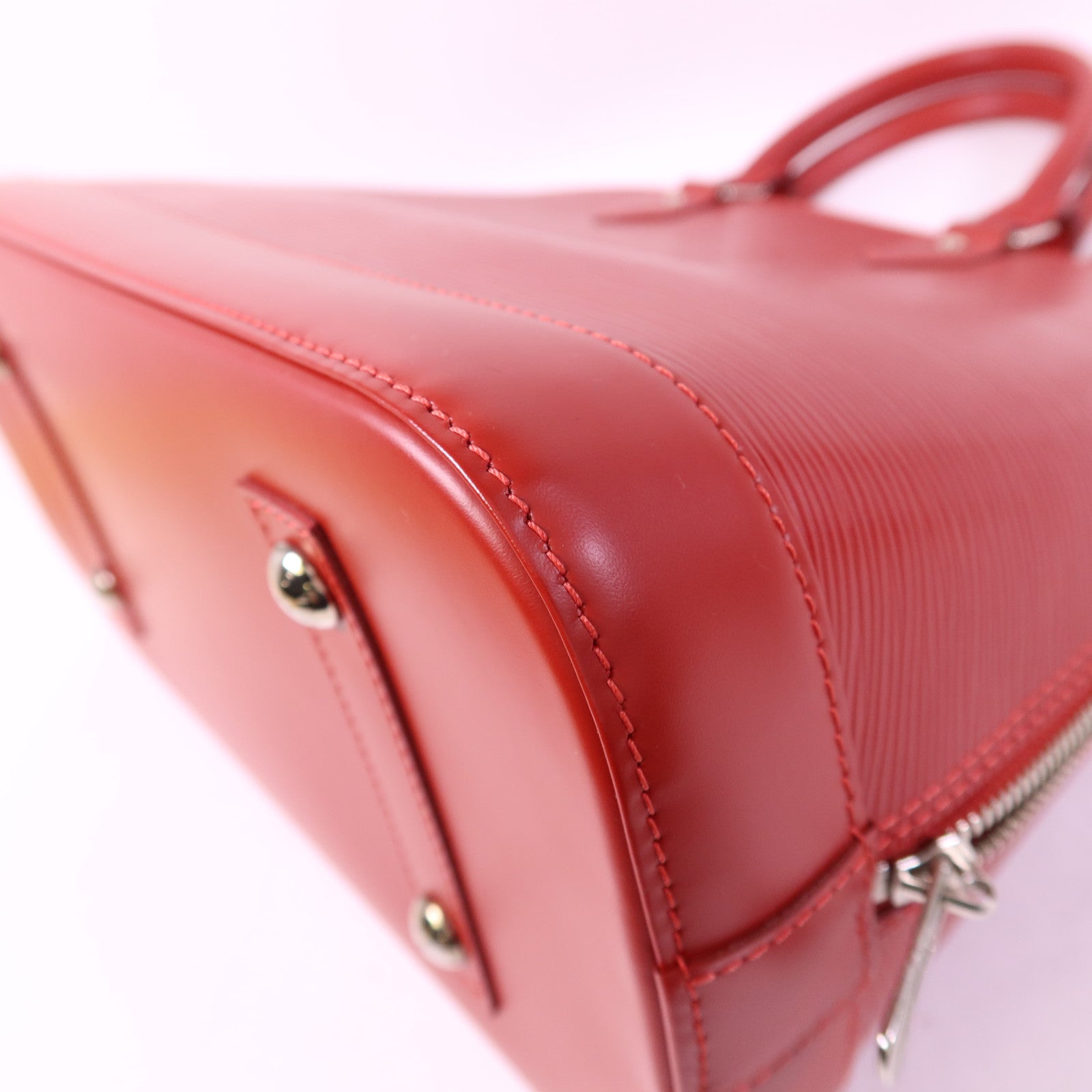 LOUIS VUITTON Epi Alma MM銀扣手挽袋