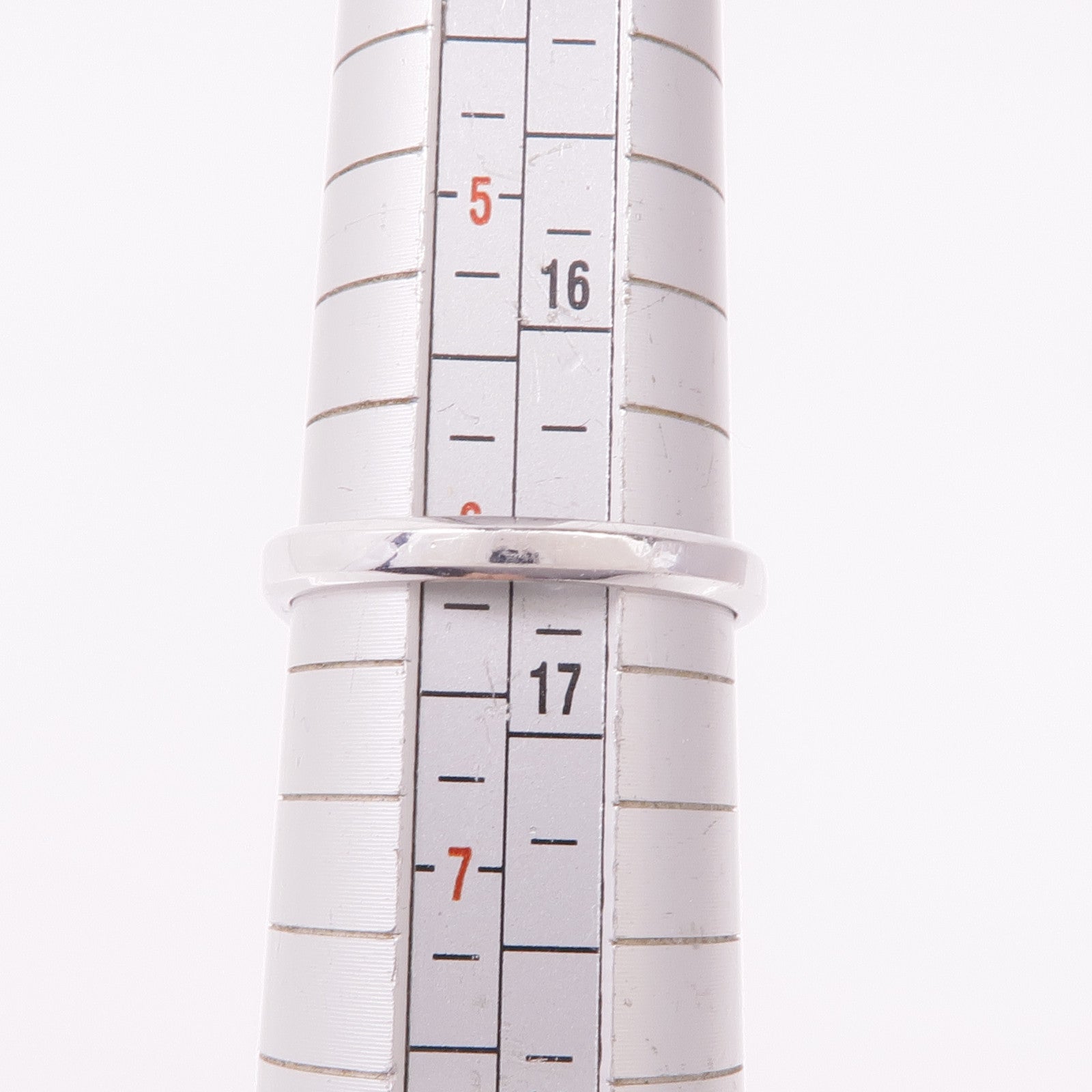 JEWELRY PT900鉑金Ruby Diamond Ring紅寶石/鑽石戒指US#6