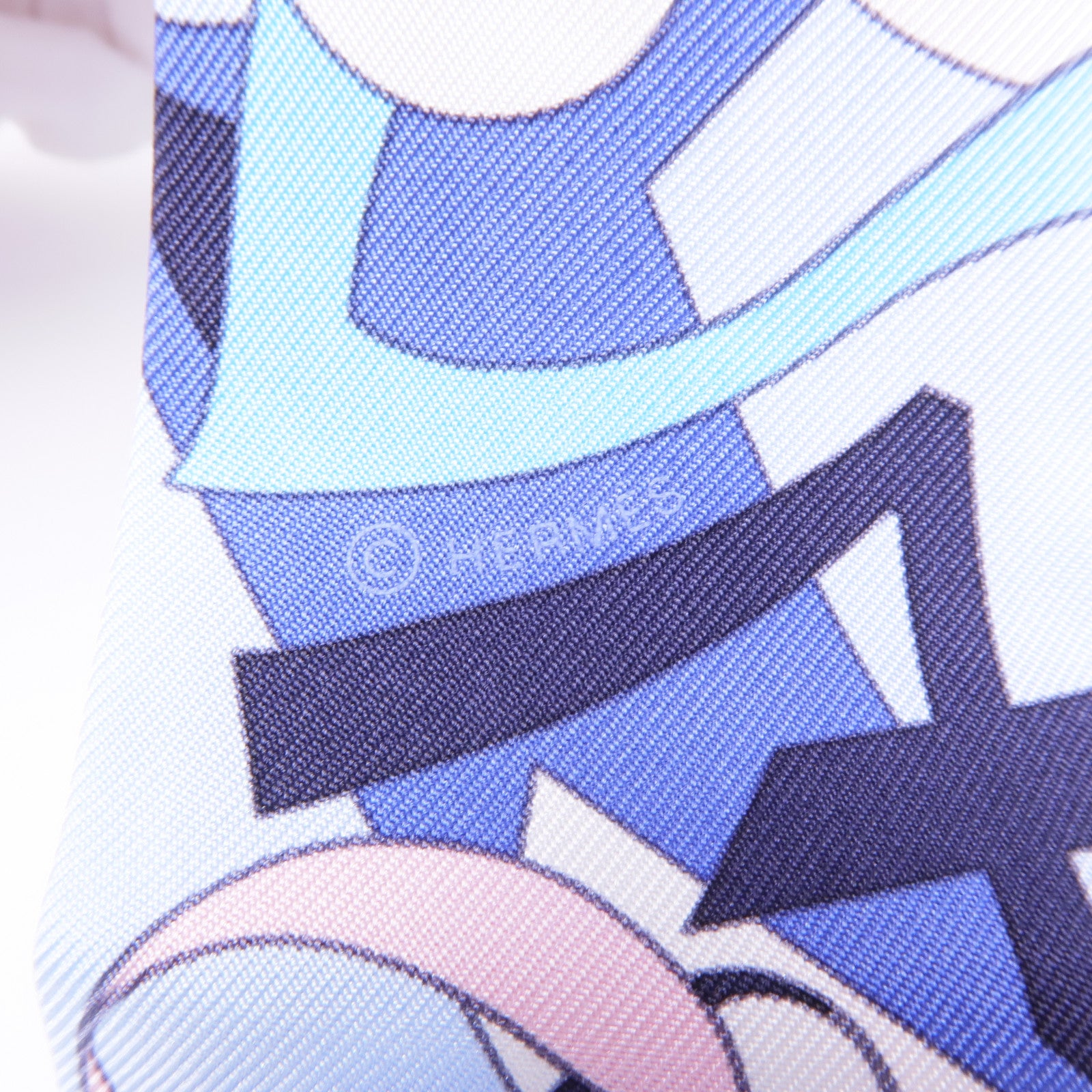 HERMES 絲質Twilly絲巾