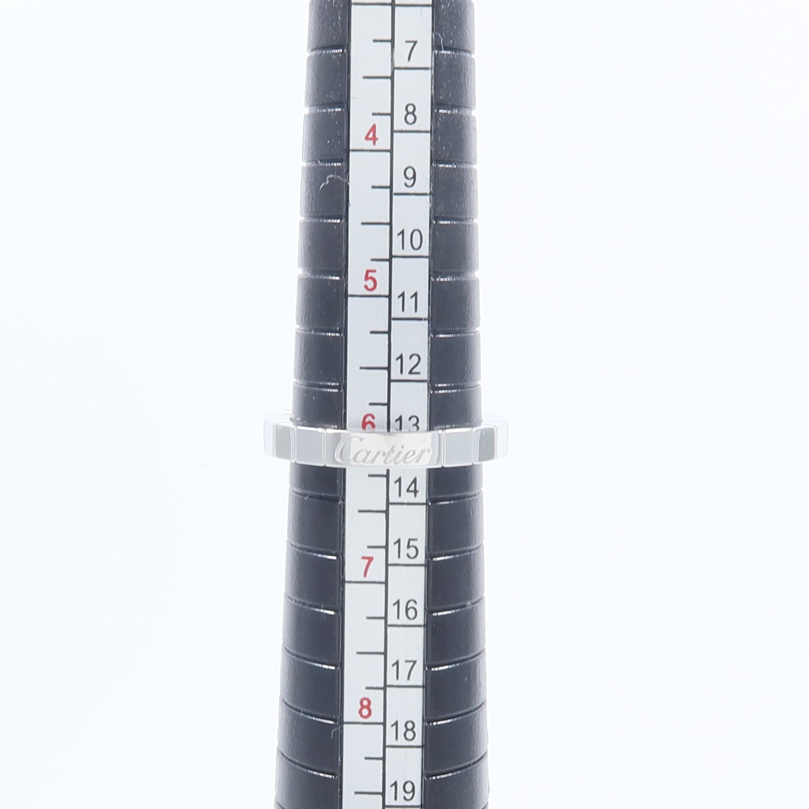 CARTIER 18K白金Lanieres戒指