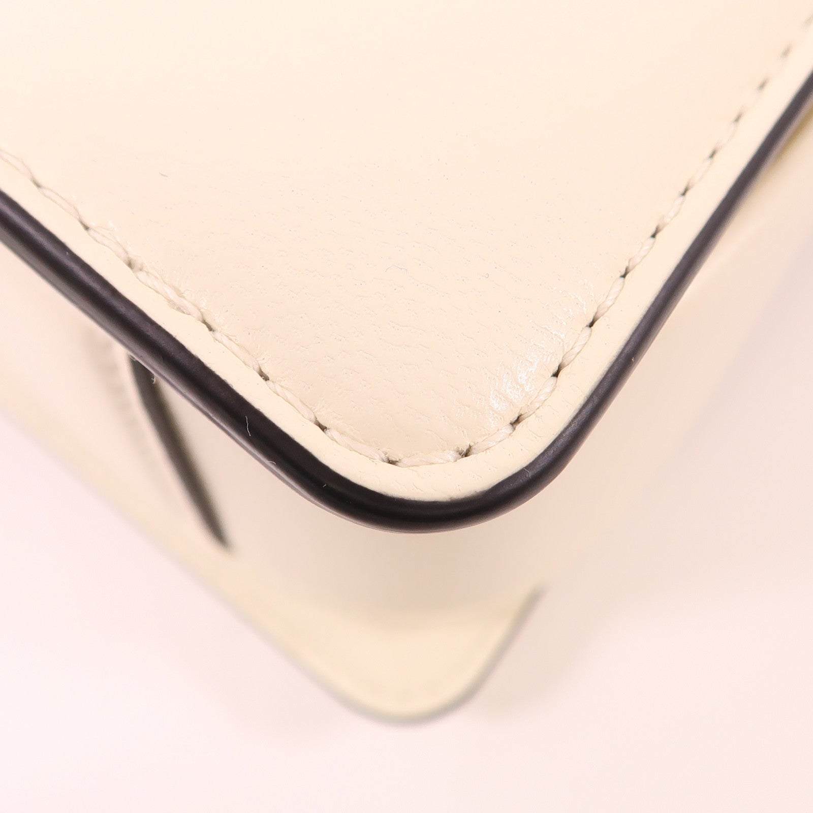 Valentino 牛皮皮革2 Way Shoulder金扣手挽肩背兩用袋