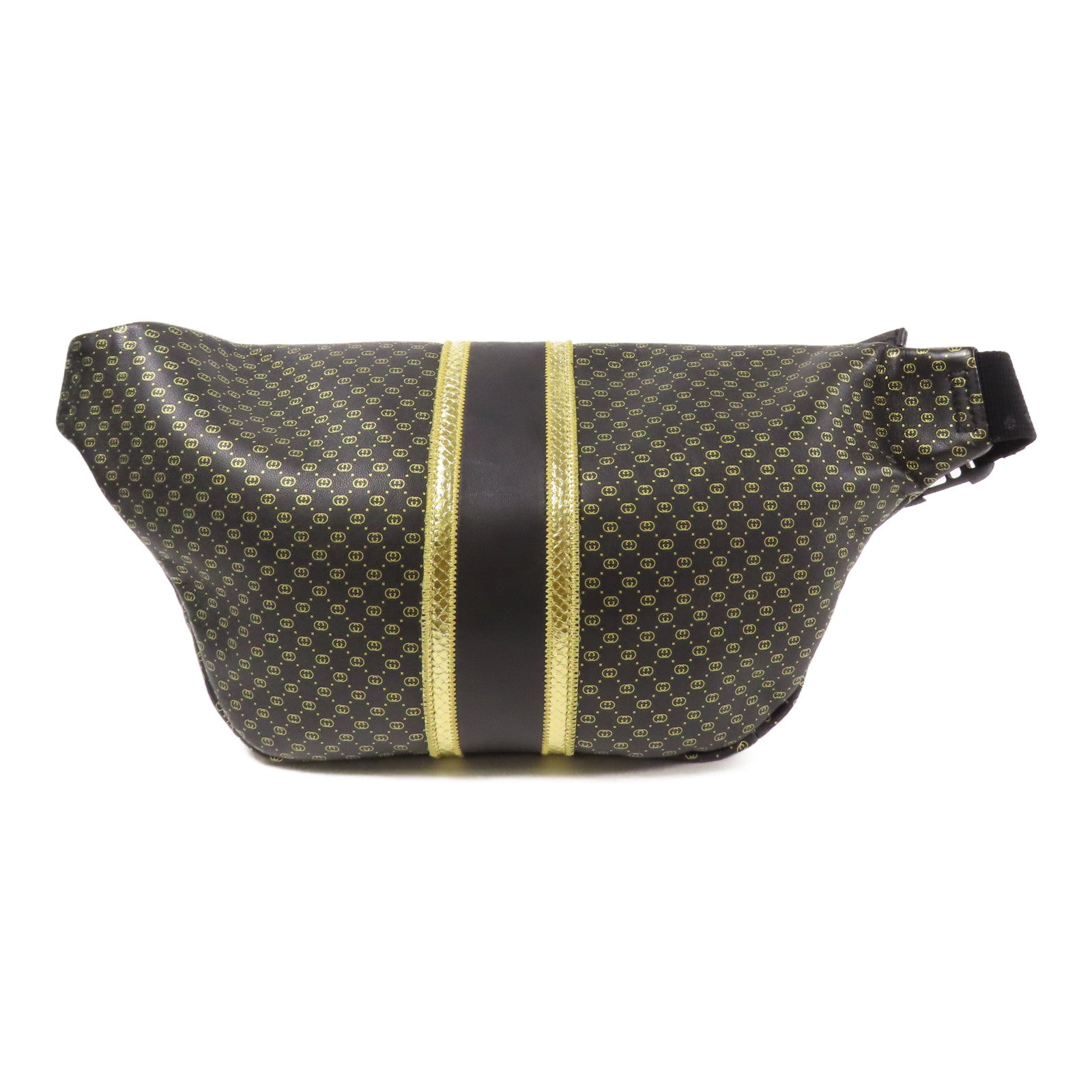 GUCCI 皮革DAPPER DAN腰包