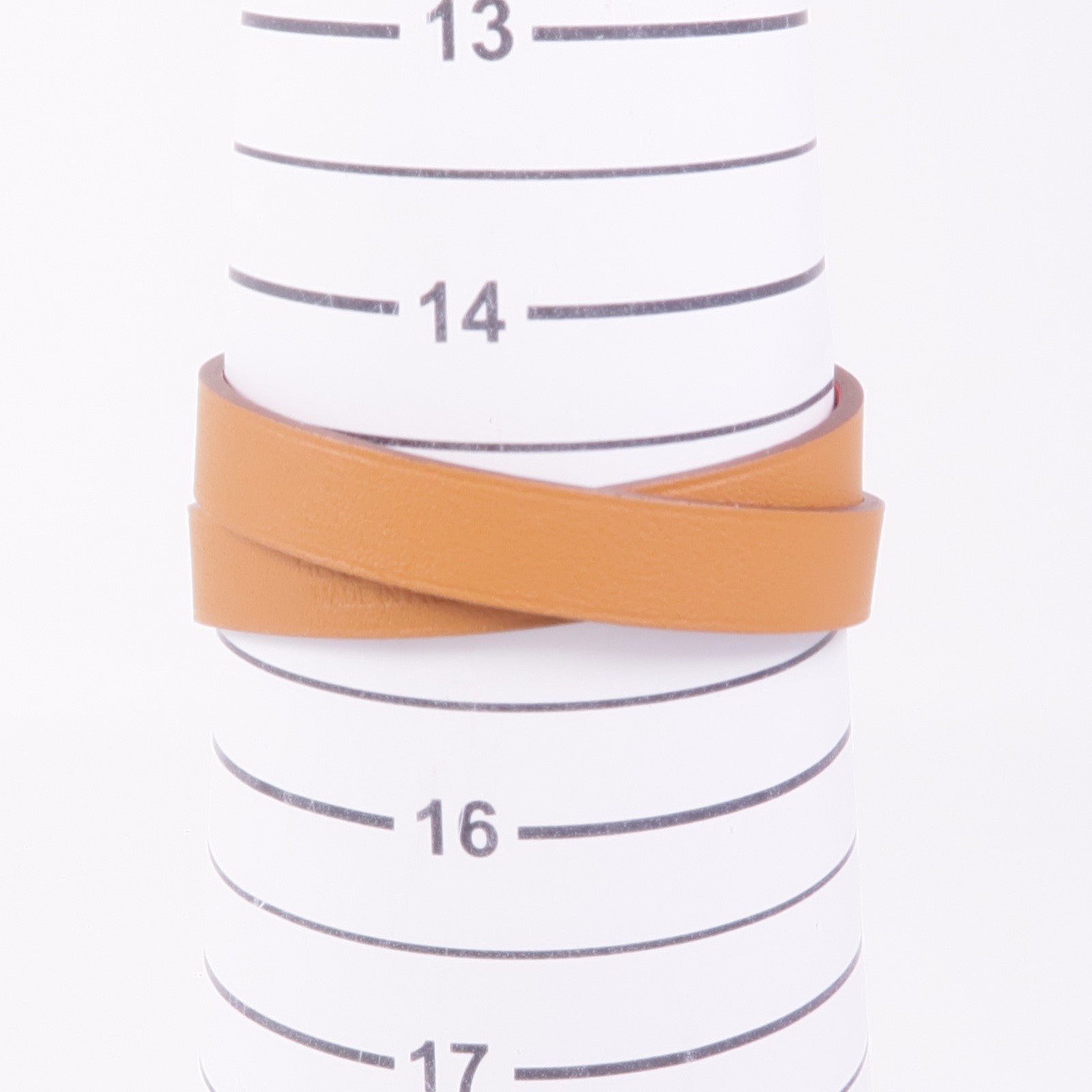 HERMES 皮革/金屬Double Bracelet手鏈