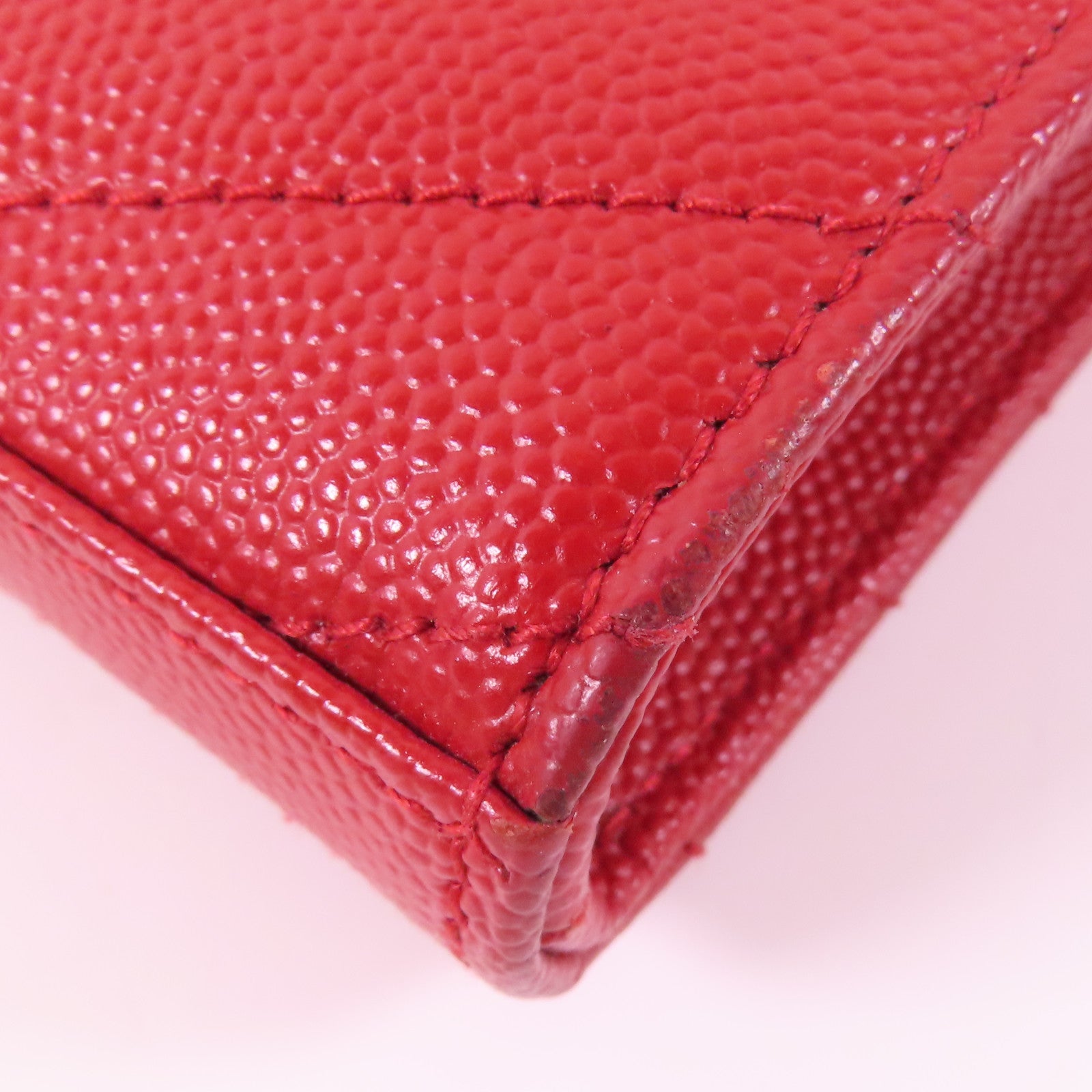 SAINT LAURENT 牛皮皮革Cassandre Envelope金扣肩背袋