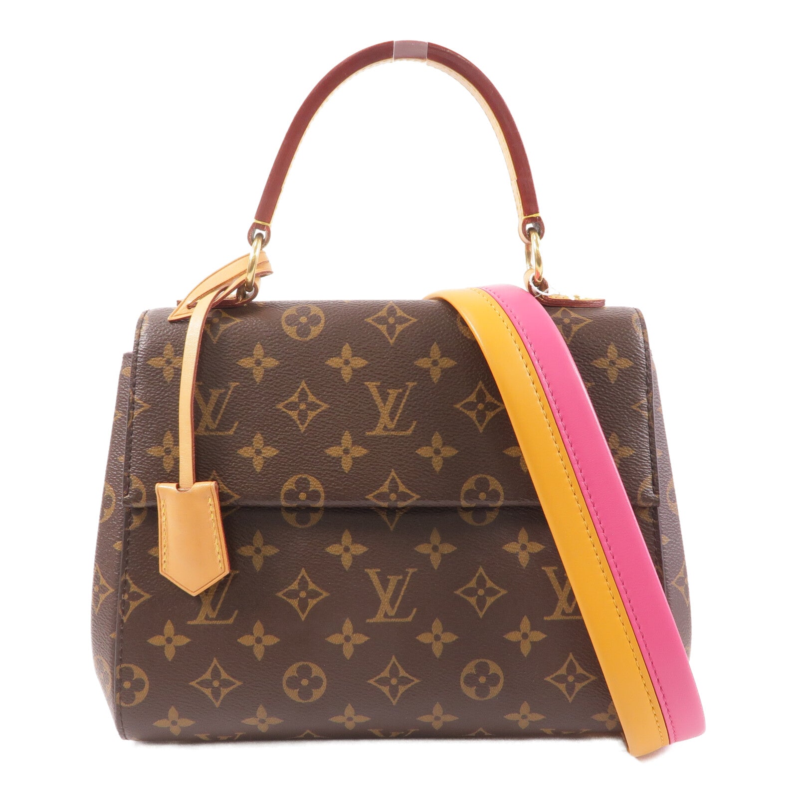 LOUIS VUITTON Monogram Cluny BB手挽肩背兩用袋