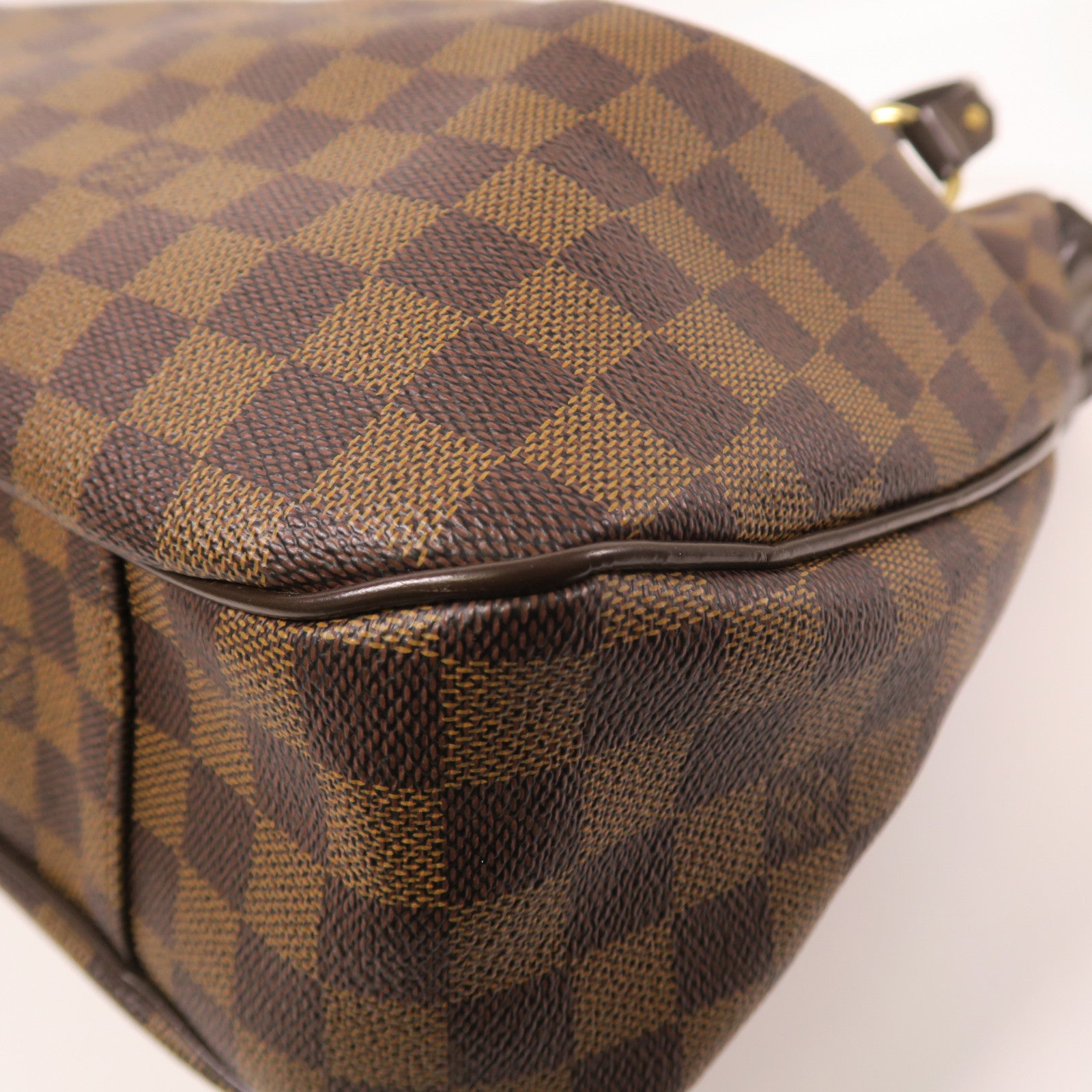LOUIS VUITTON Damier Evora MM金扣手挽肩背兩用袋