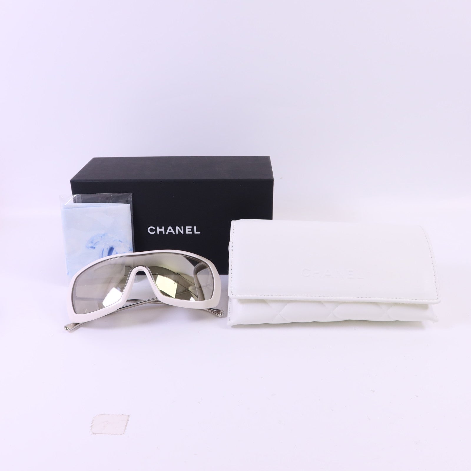 CHANEL PVC Shield Sunglass太陽眼鏡
