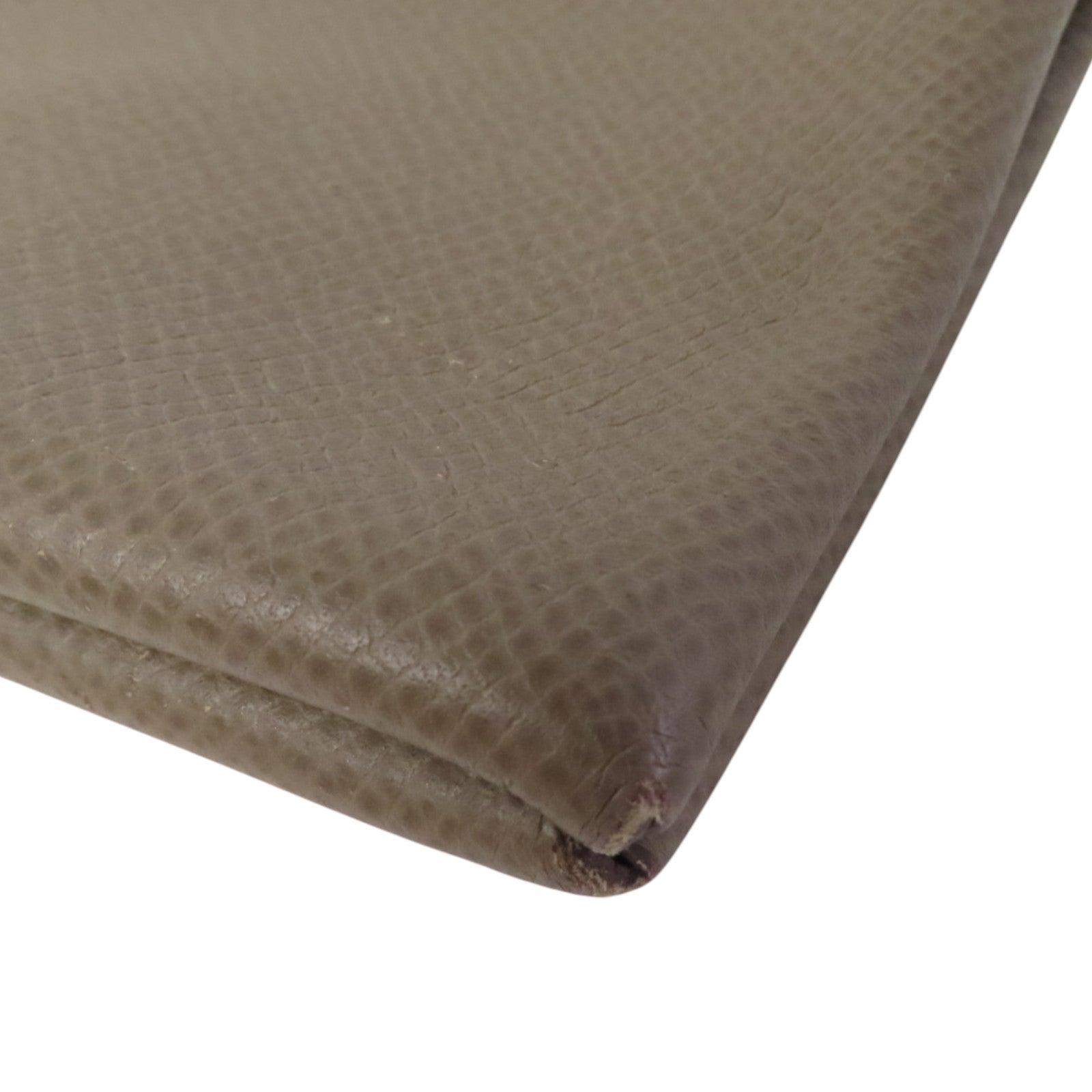 HERMES Epsom皮革Calvi Card Case銀扣卡套