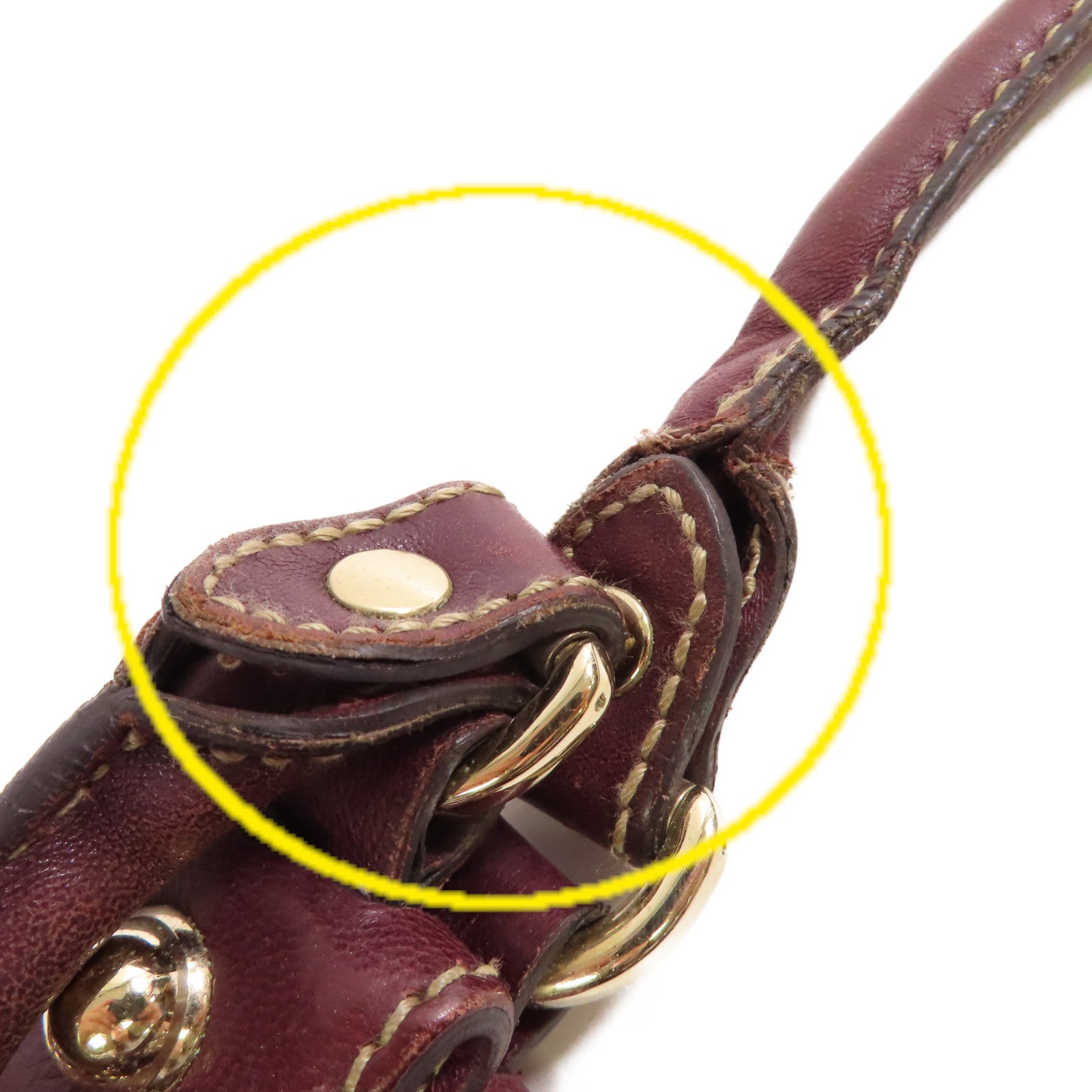 GUCCI 【激減優惠】牛皮皮革Guccissima Hand Bag金扣手挽袋紫色