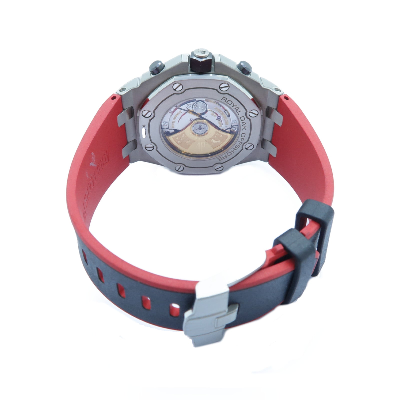 AUDEMARS PIGUET Royal Oak Offshore不鏽鋼/橡膠手錶自動機芯黑色