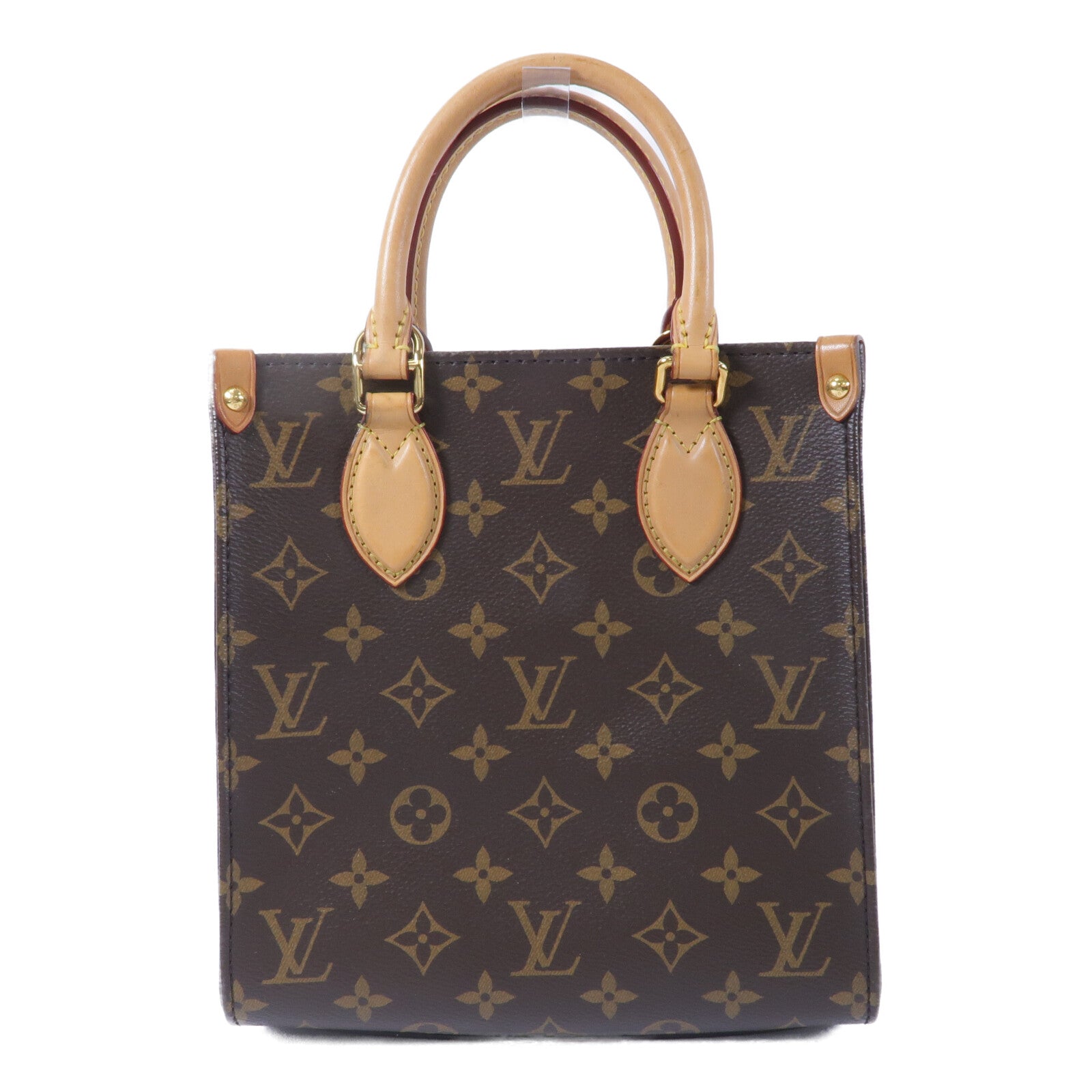LOUIS VUITTON Monogram Sac Plat BB手挽肩背兩用袋