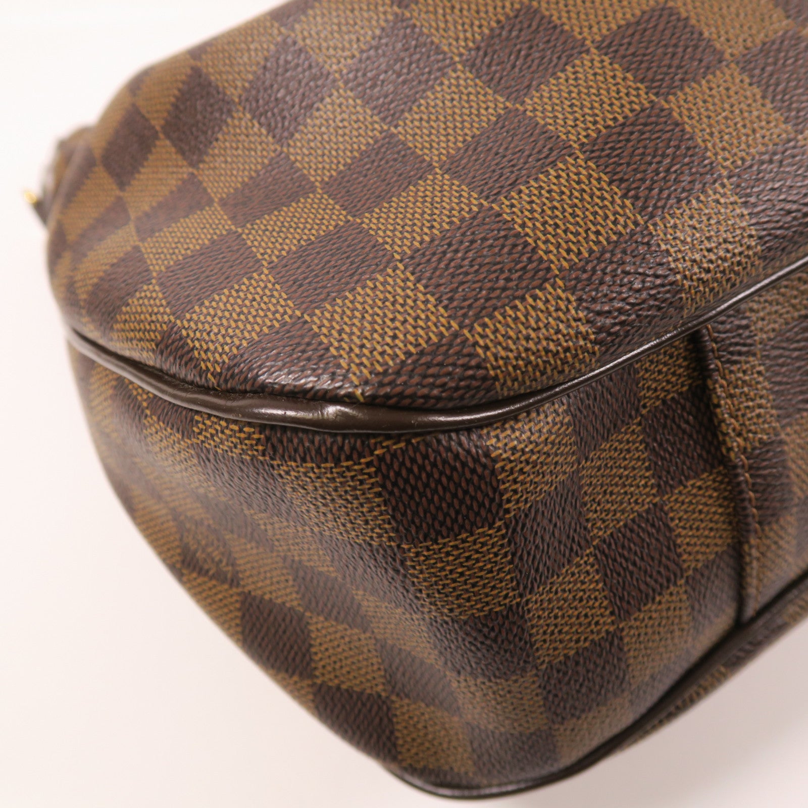 LOUIS VUITTON Damier Evora MM金扣手挽肩背兩用袋