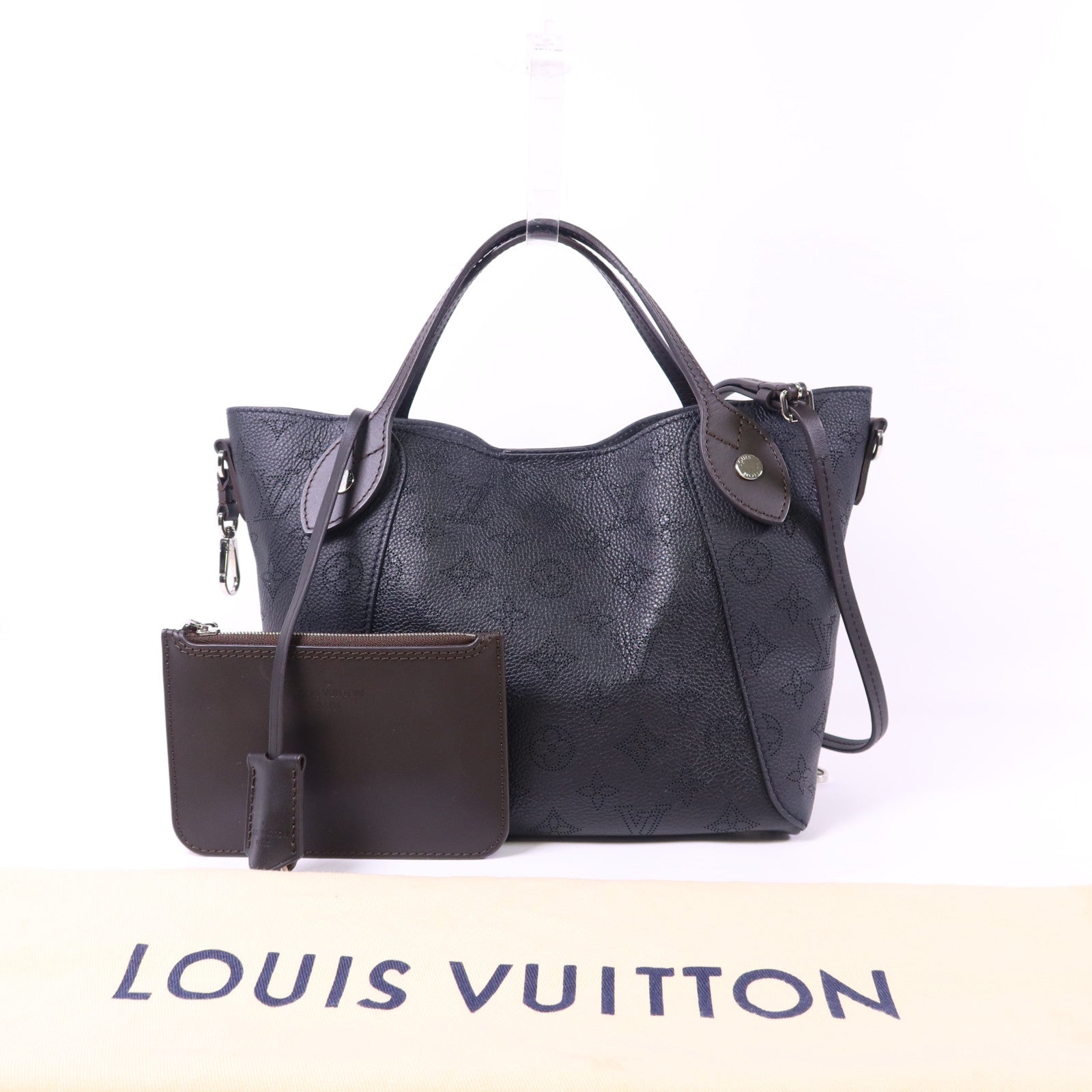 LOUIS VUITTON Mahina Hina PM銀扣手挽肩背兩用袋