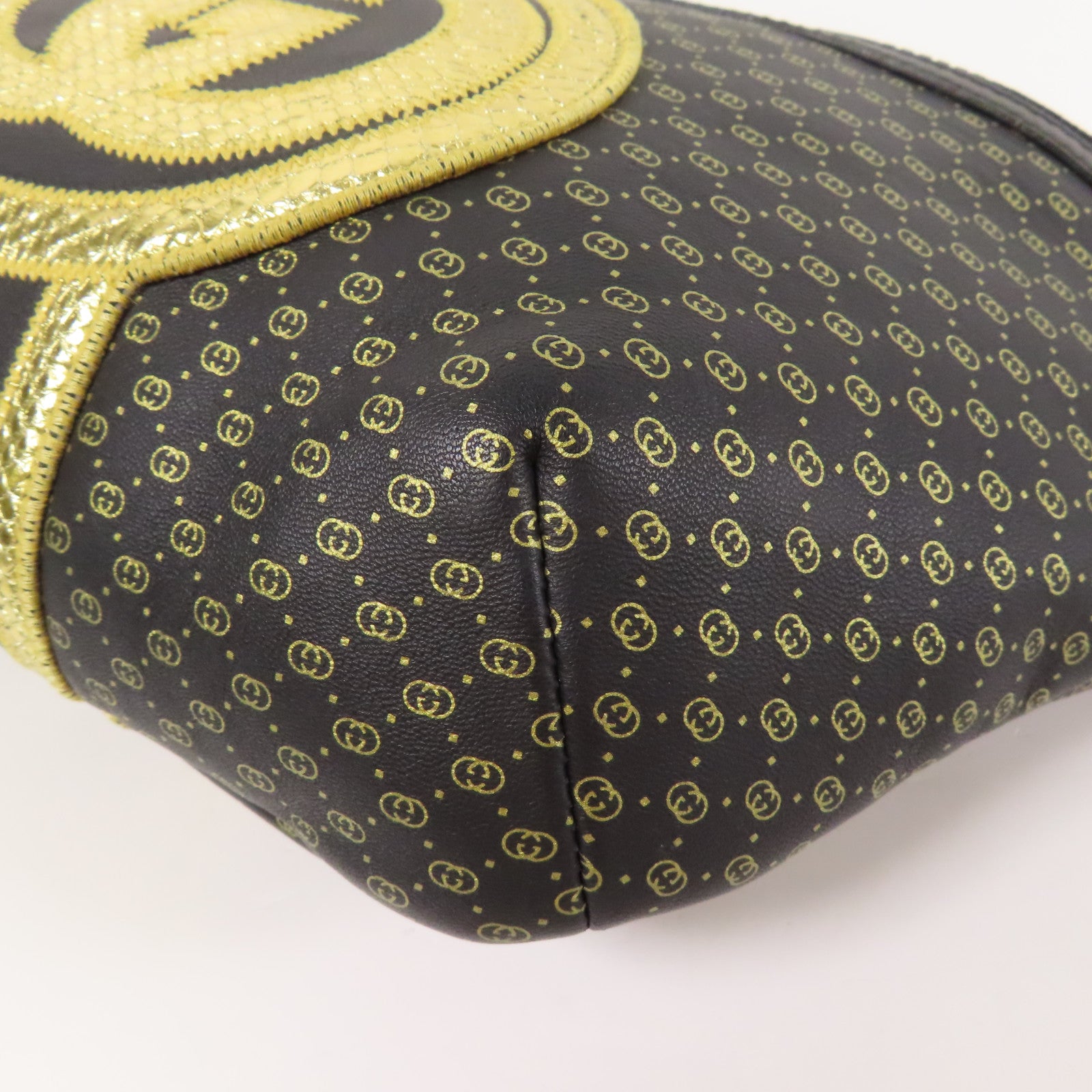 GUCCI 皮革DAPPER DAN腰包