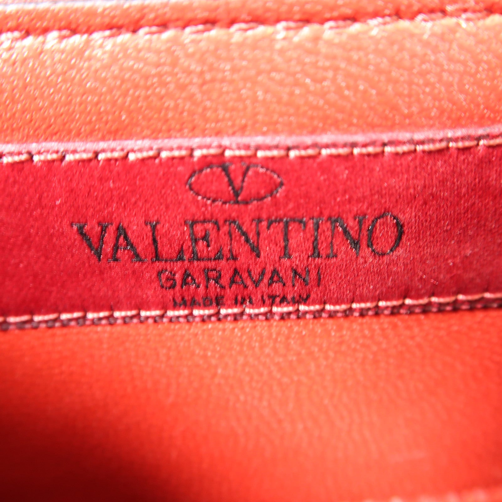 Valentino 牛皮皮革Waist Bag金扣腰包黑色