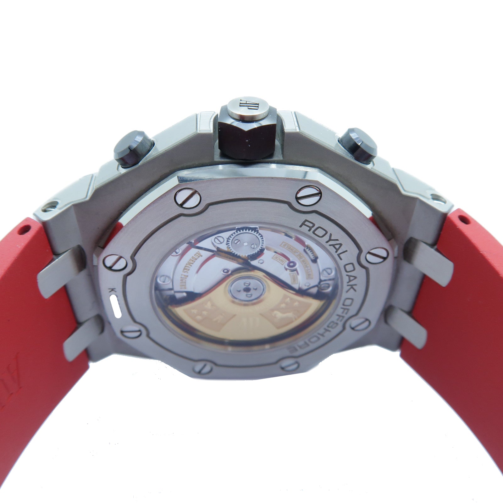 AUDEMARS PIGUET Royal Oak Offshore不鏽鋼/橡膠手錶自動機芯黑色