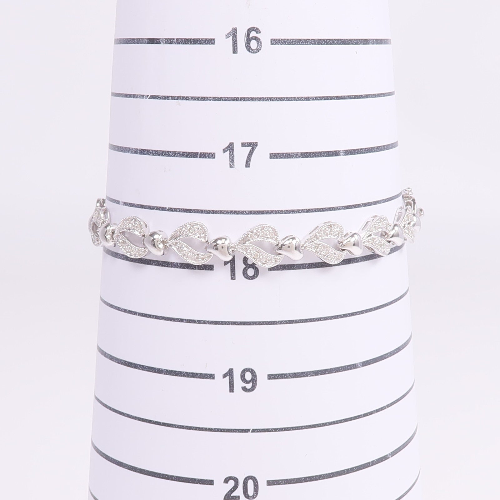 JEWELRY 【激減優惠】18K白金Diamond Bracelet鑽石手鏈