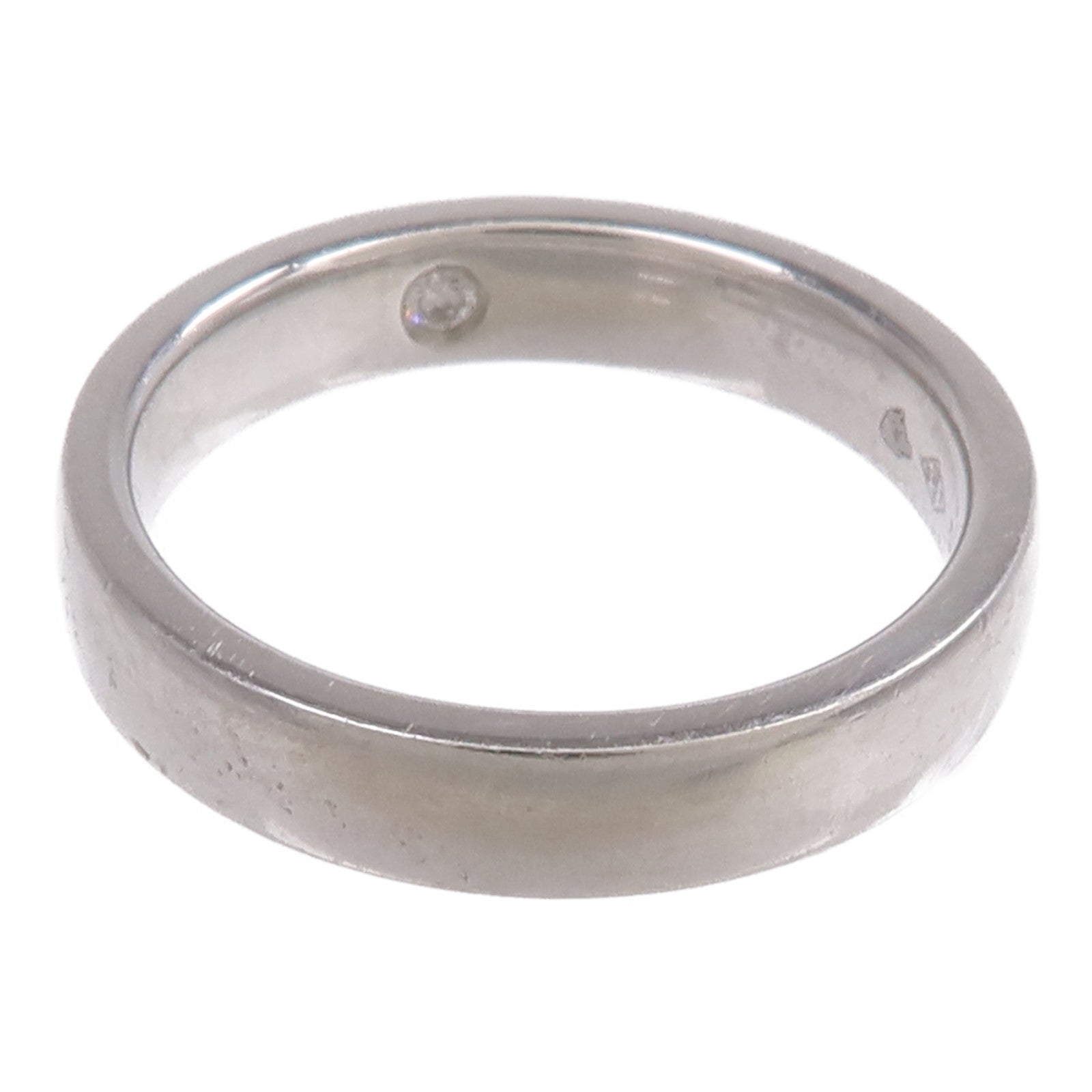 Chaumet PT950鉑金Rubans Wedding Band鑽石戒指