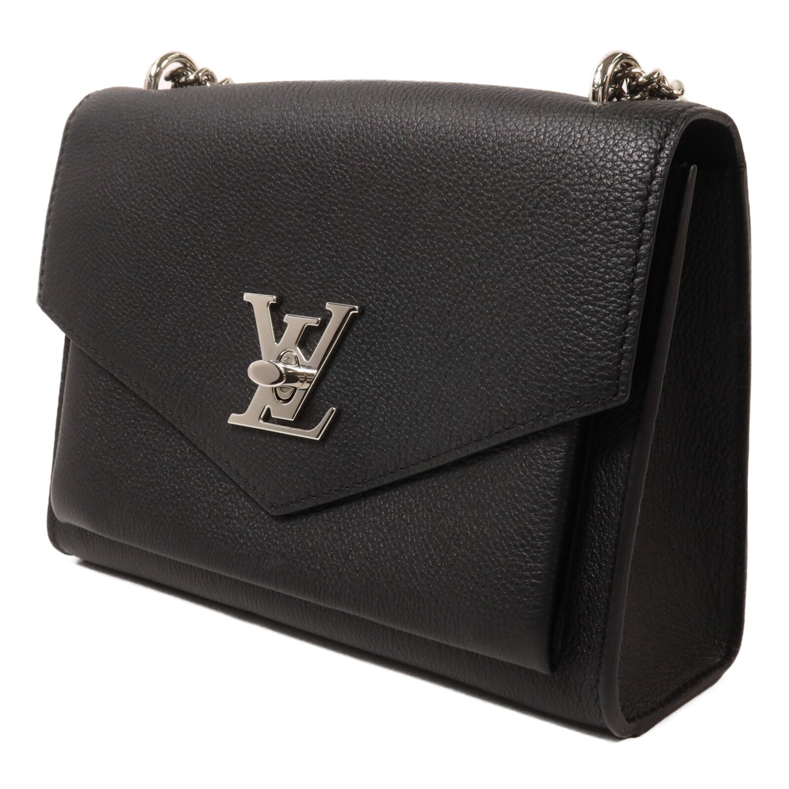 LOUIS VUITTON 牛皮皮革Mylockme鏈帶肩背袋