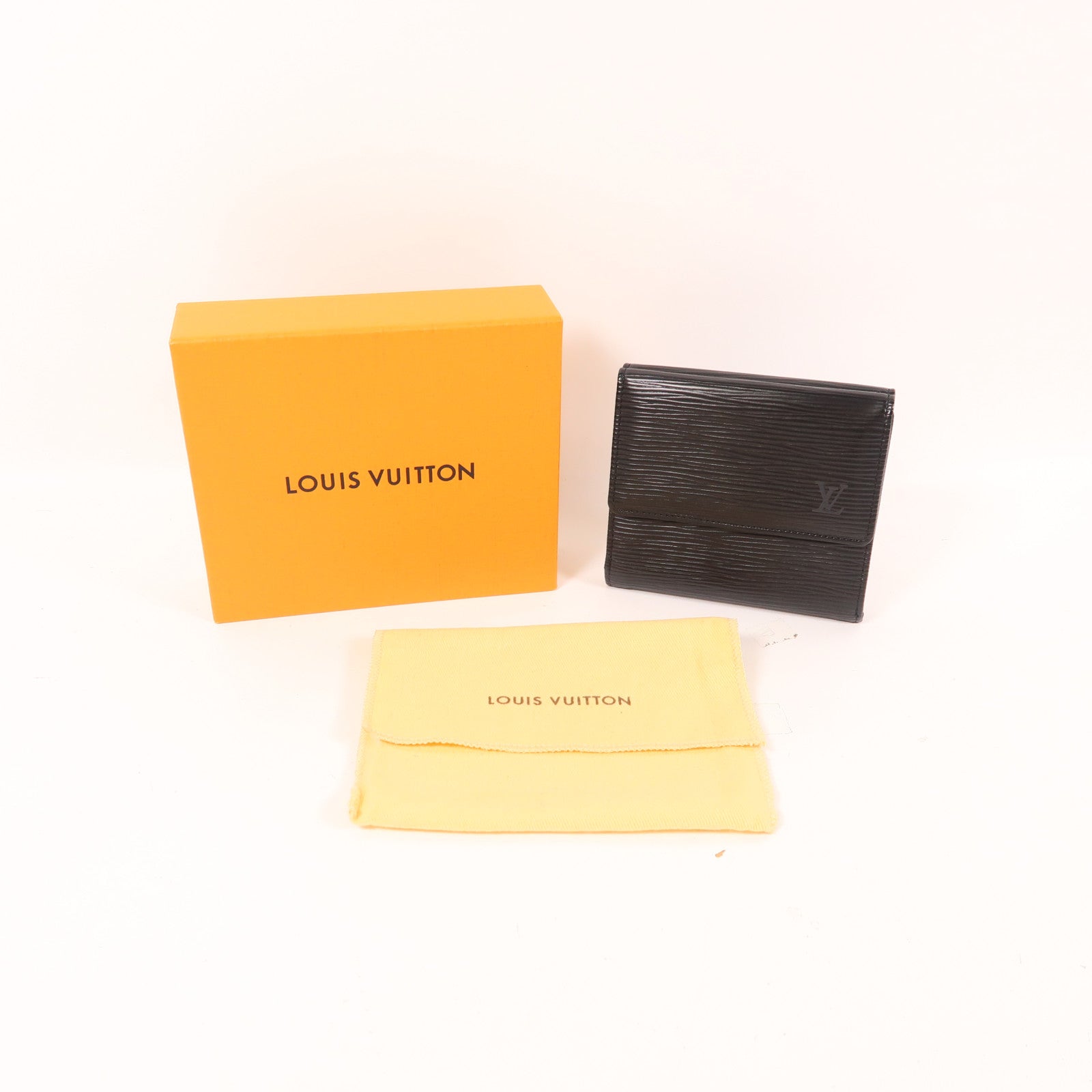 LOUIS VUITTON Epi W Hook Wallet金扣錢包