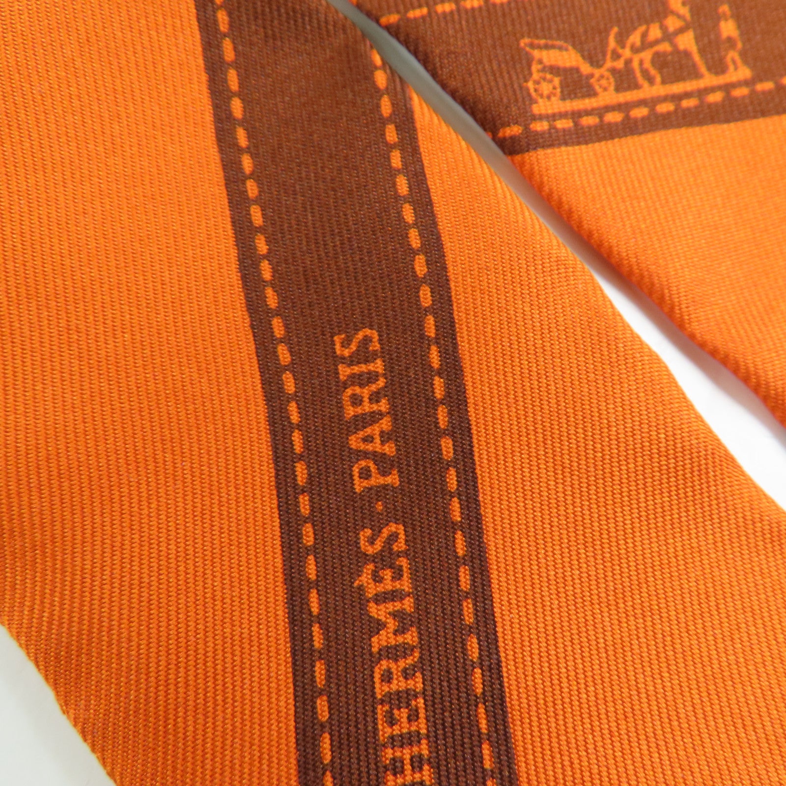 HERMES 絲質Twilly絲巾