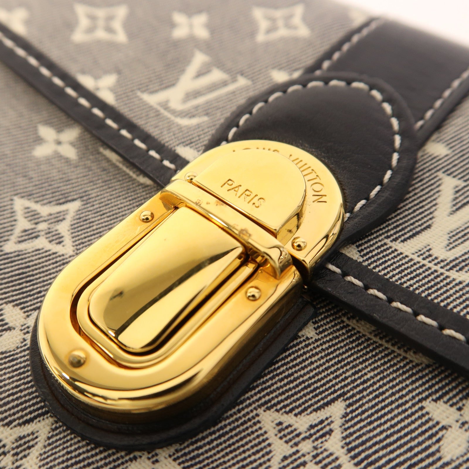 LOUIS VUITTON Monogram Idylle Portefeuille Sarah金扣長錢包