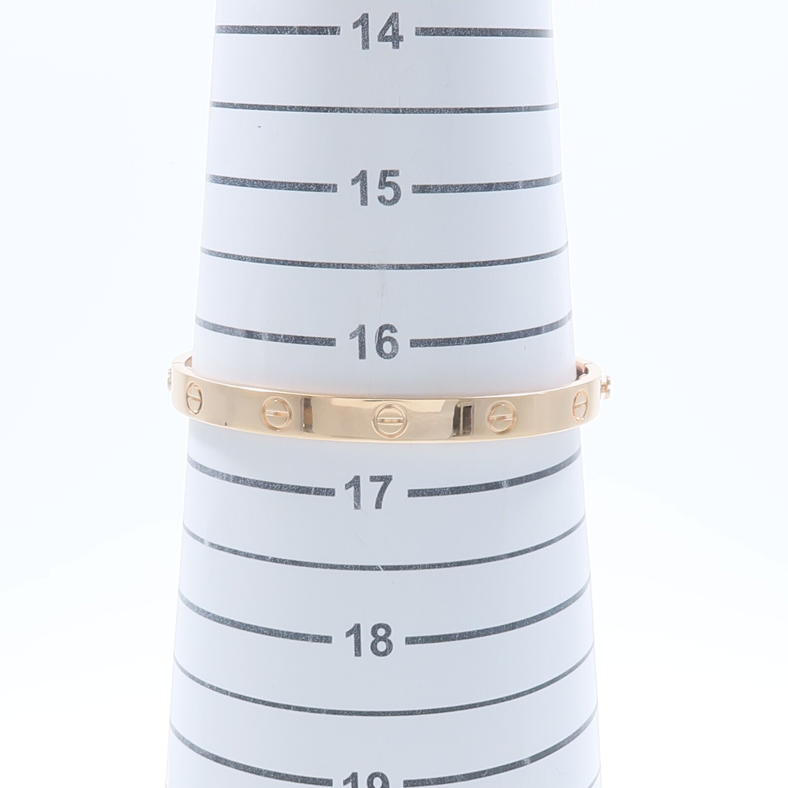 CARTIER 18K黃金Love Bracelet手鐲