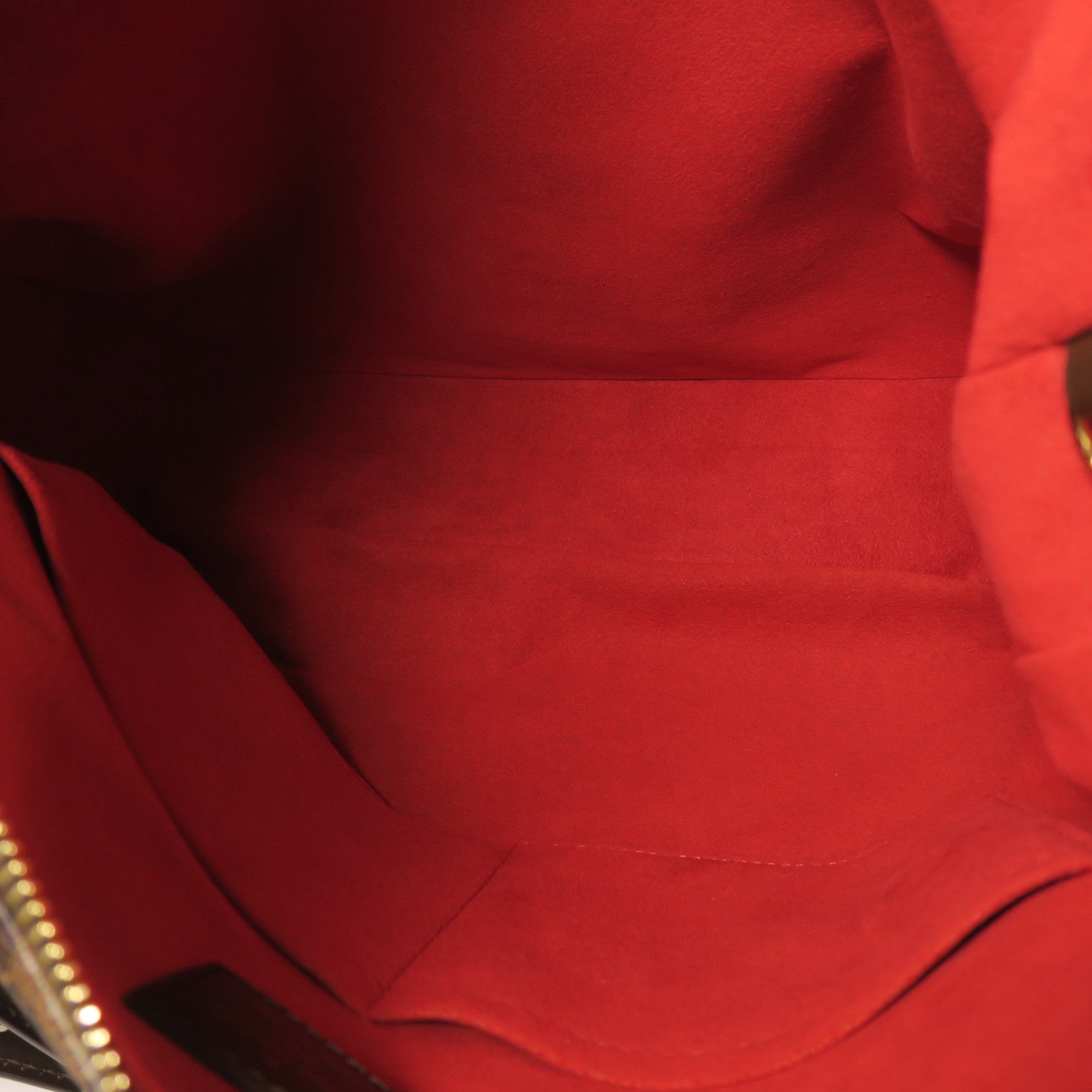 LOUIS VUITTON LV GHW Evora MM 2 Way Shoulder Bag N41131 Damier Brown