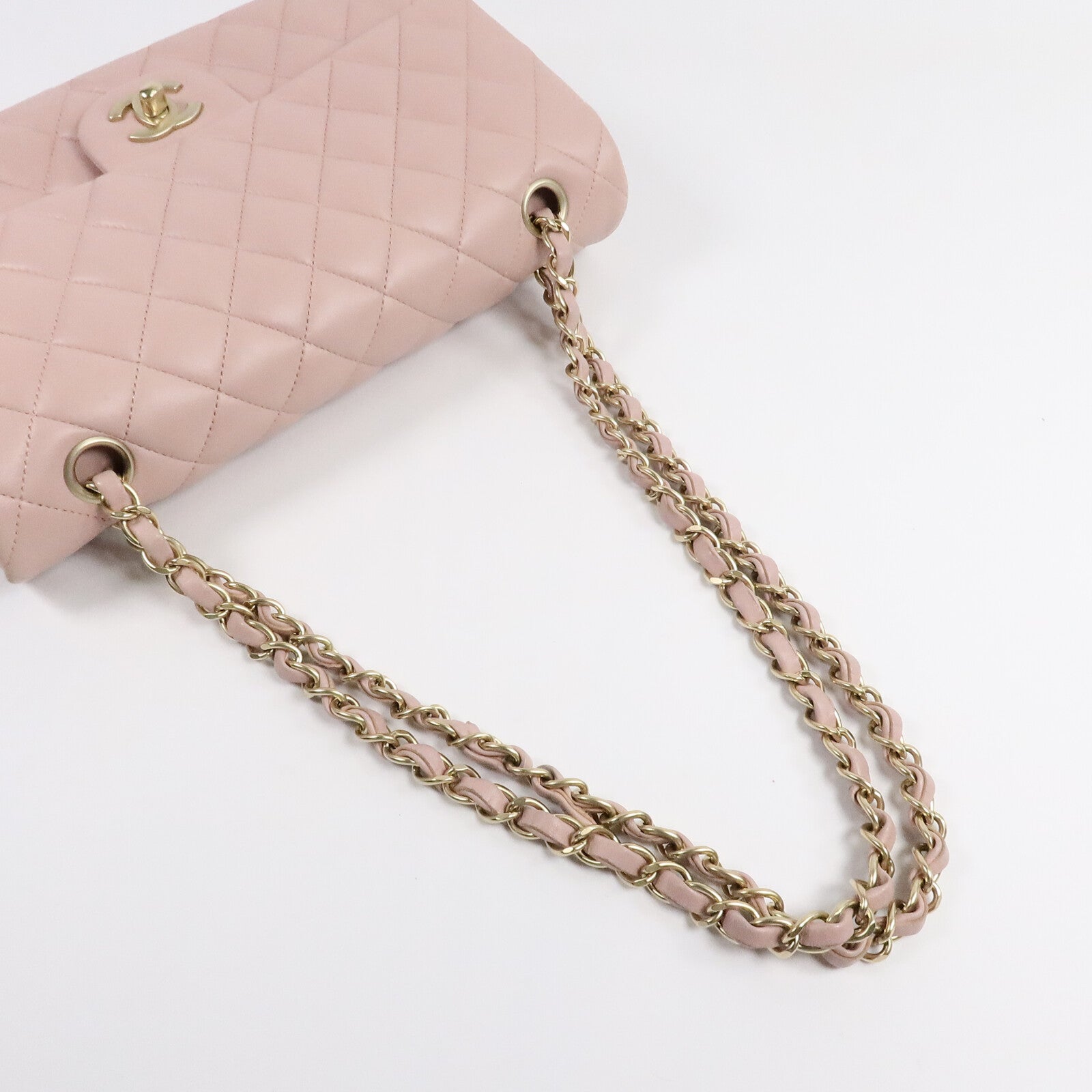 CHANEL 羊皮皮革Classic 25鏈帶肩背袋