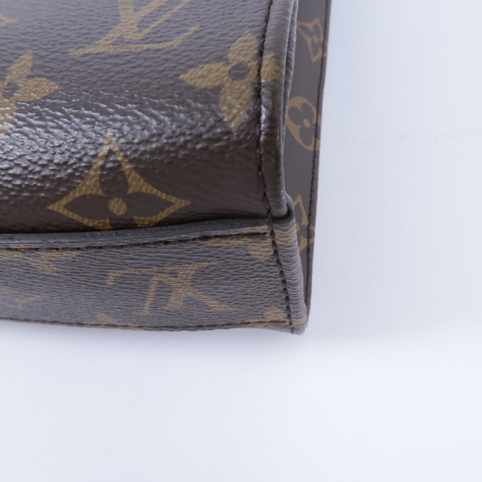 LOUIS VUITTON Monogram Sac Plat BB手挽肩背兩用袋