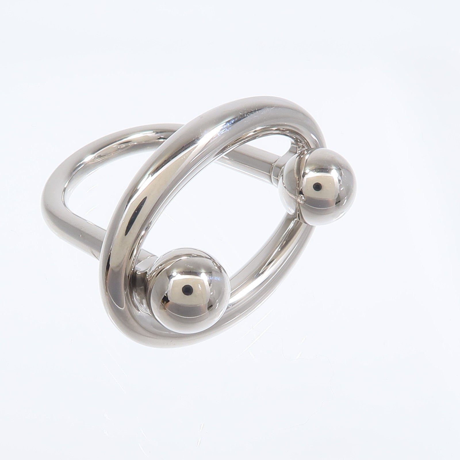 HERMES 金屬Satellite Scarf Ring絲巾扣