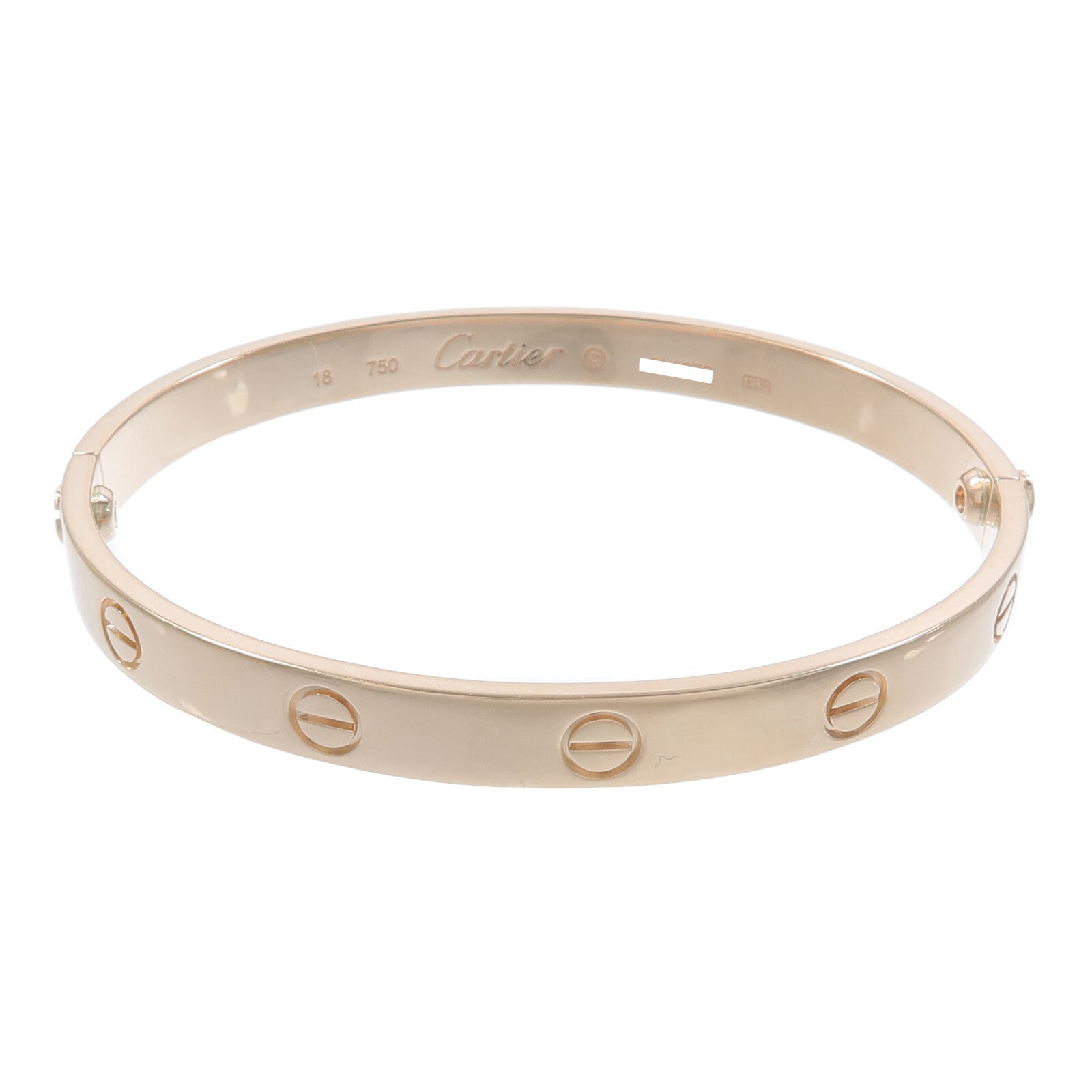 CARTIER 18K黃金Love Bracelet手鐲