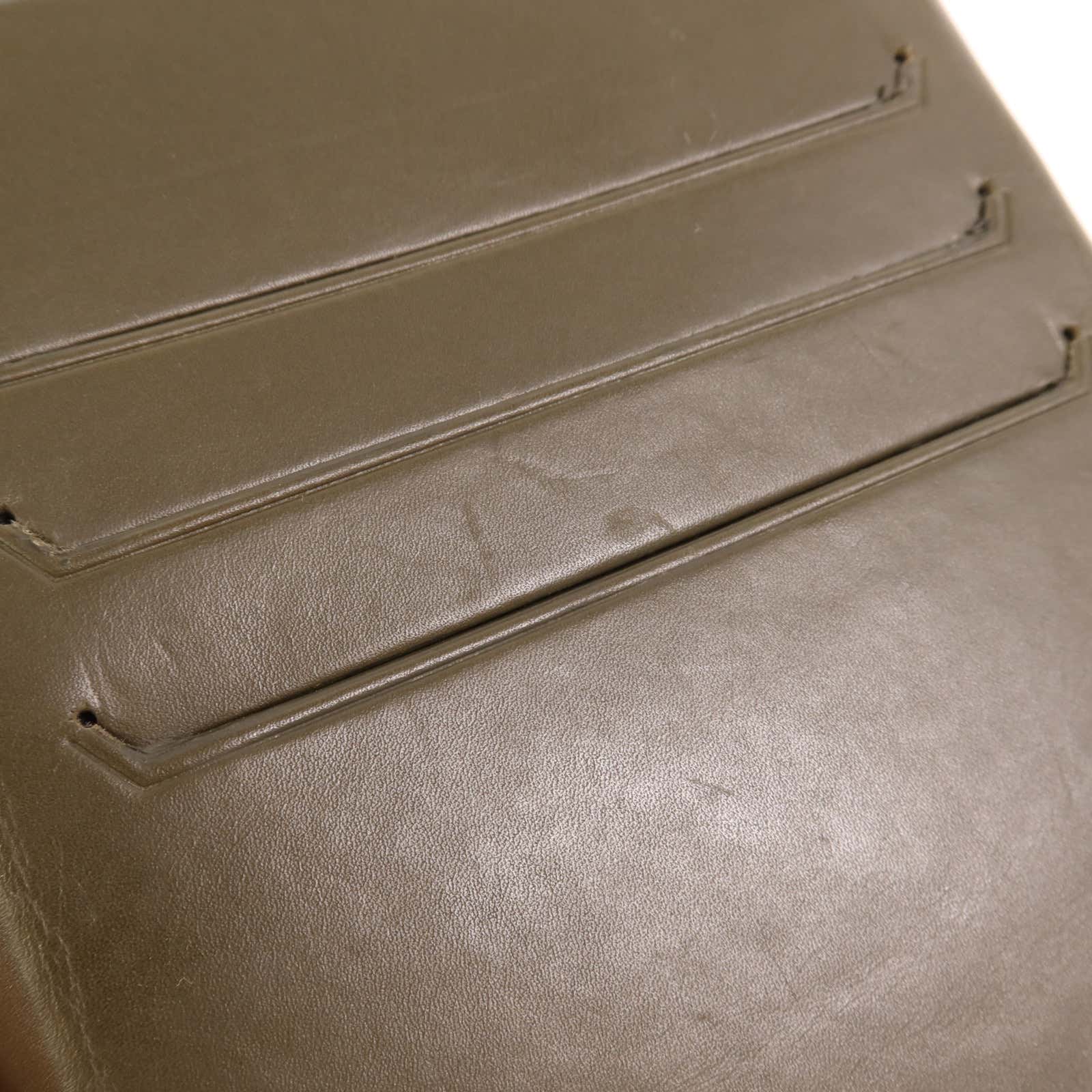 BOTTEGA VENETA 皮革Phone Bag銀扣肩背袋