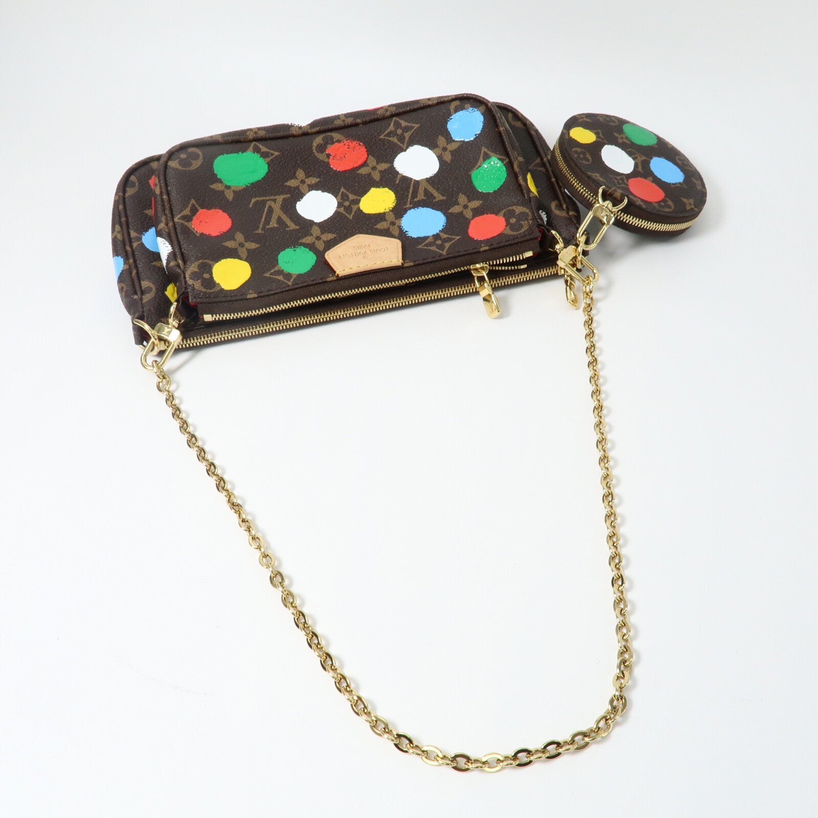 LOUIS VUITTON Monogram LV X YK Muilti Pochette手挽肩背兩用袋