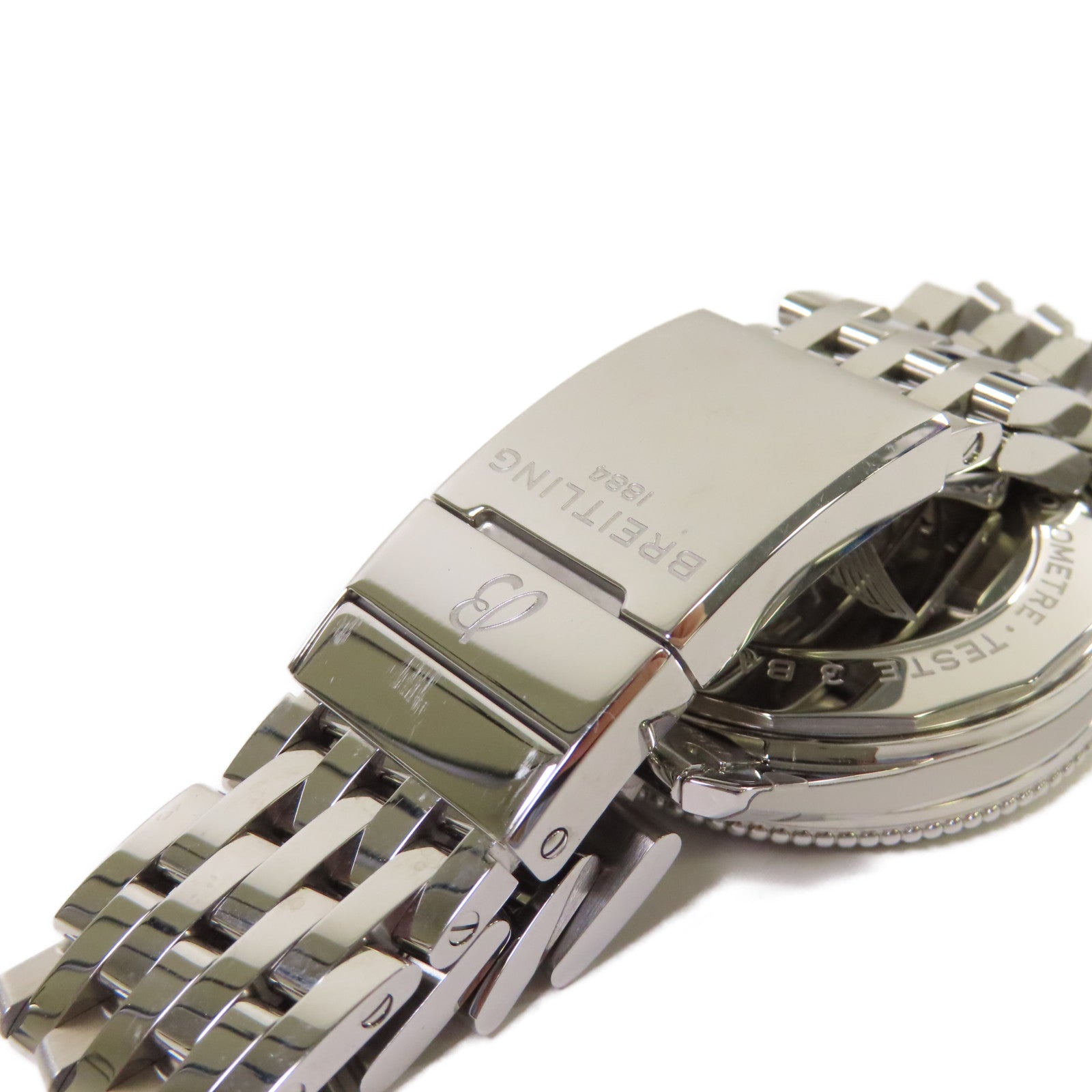 BREITLING Navitimer 41mm Watch不鏽鋼自動機芯手錶綠色