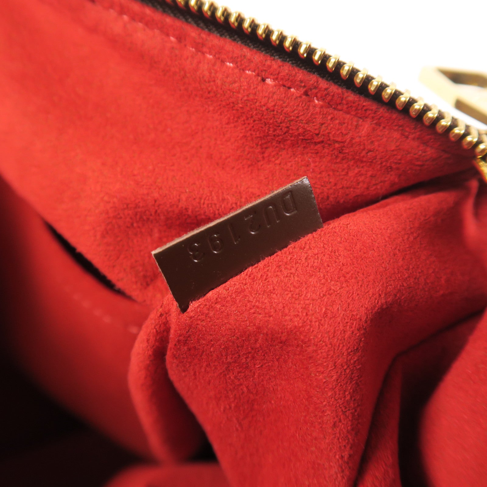 LOUIS VUITTON Damier Evora MM金扣手挽肩背兩用袋