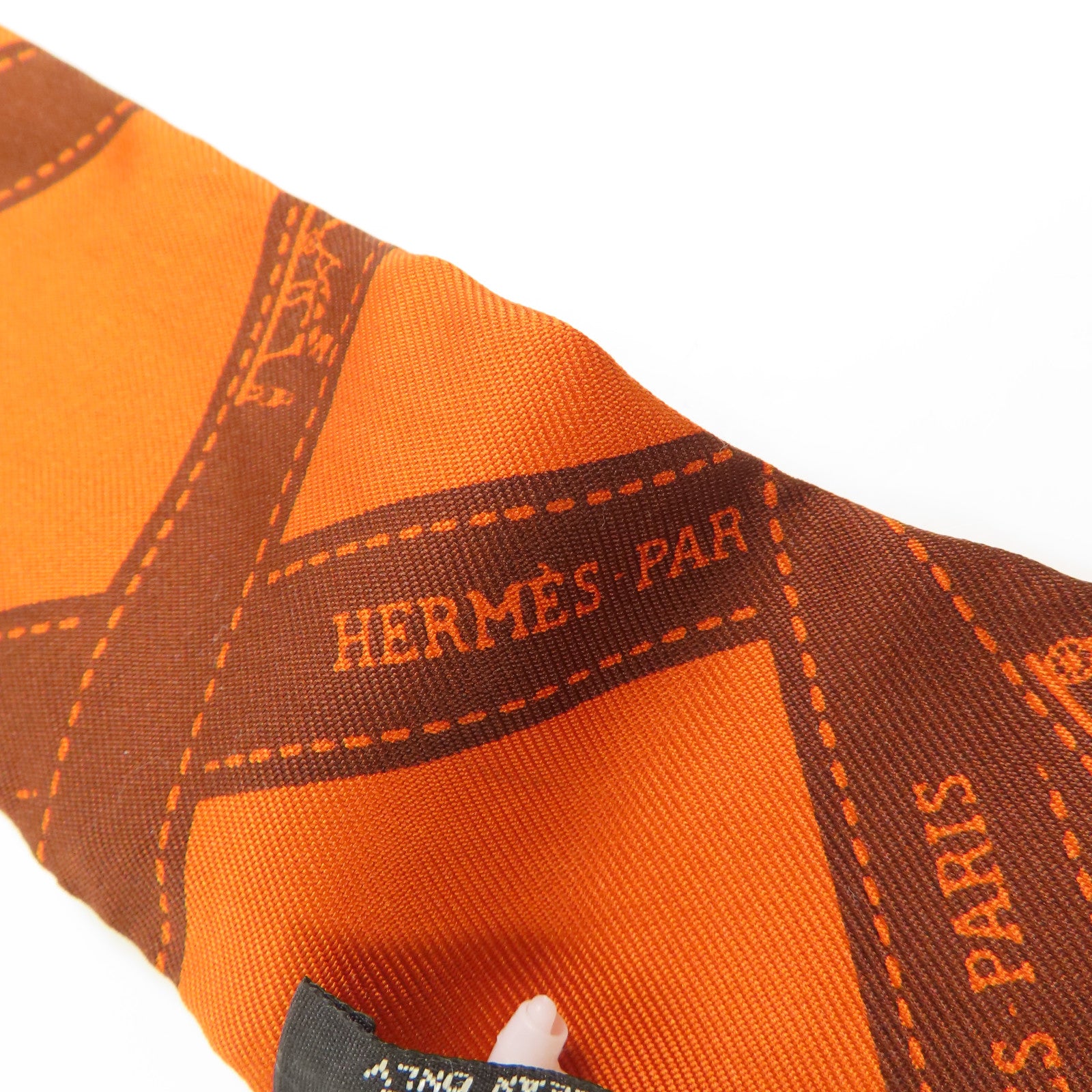 HERMES 絲質Twilly絲巾