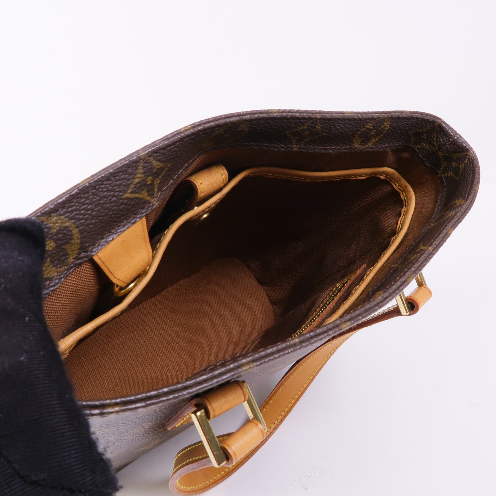 LOUIS VUITTON Monogram Vavin PM金扣手挽袋