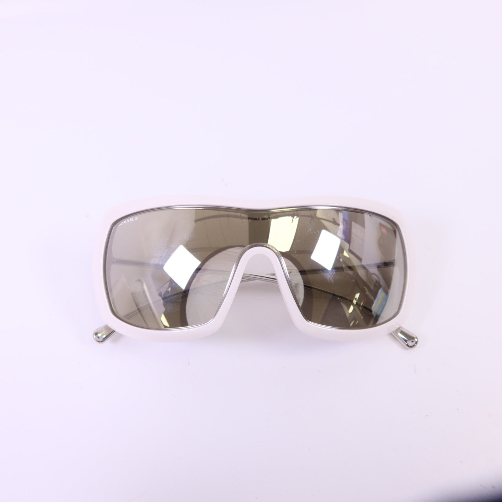 CHANEL PVC Shield Sunglass太陽眼鏡