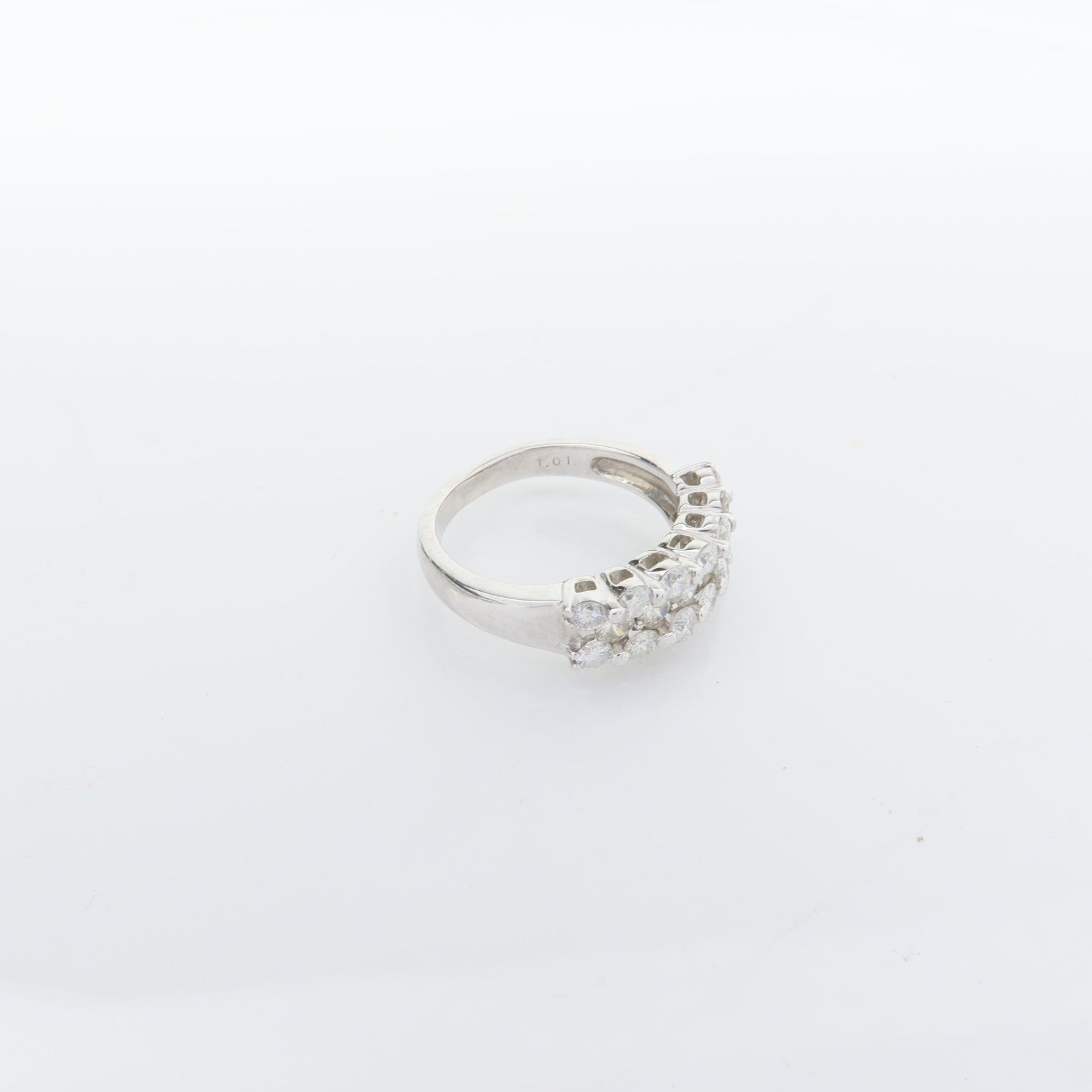 JEWELRY PT900鉑金Diamond Ring鑽石戒指US#4.5