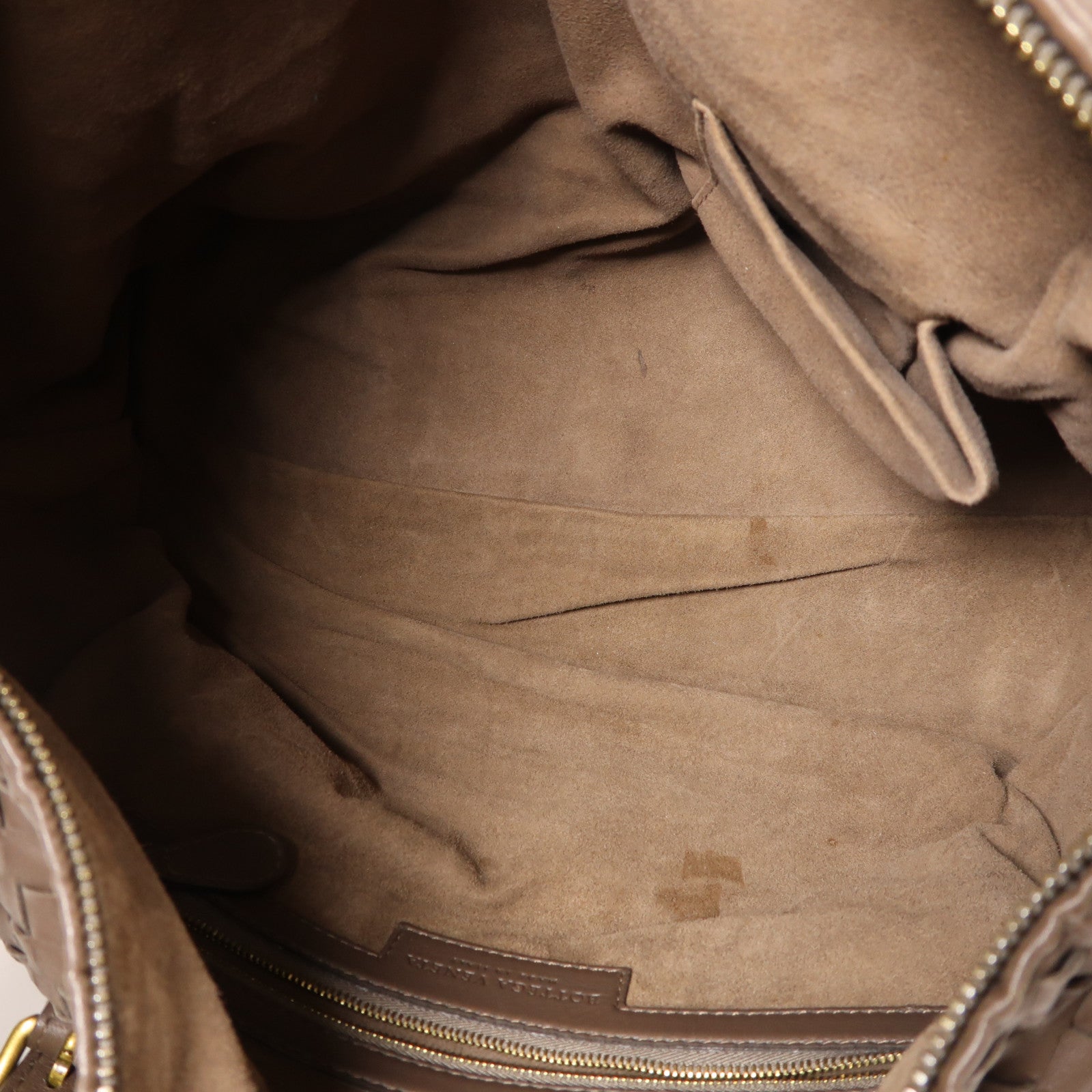 BOTTEGA VENETA 羊皮皮革Shoulder Bag肩背袋棕色