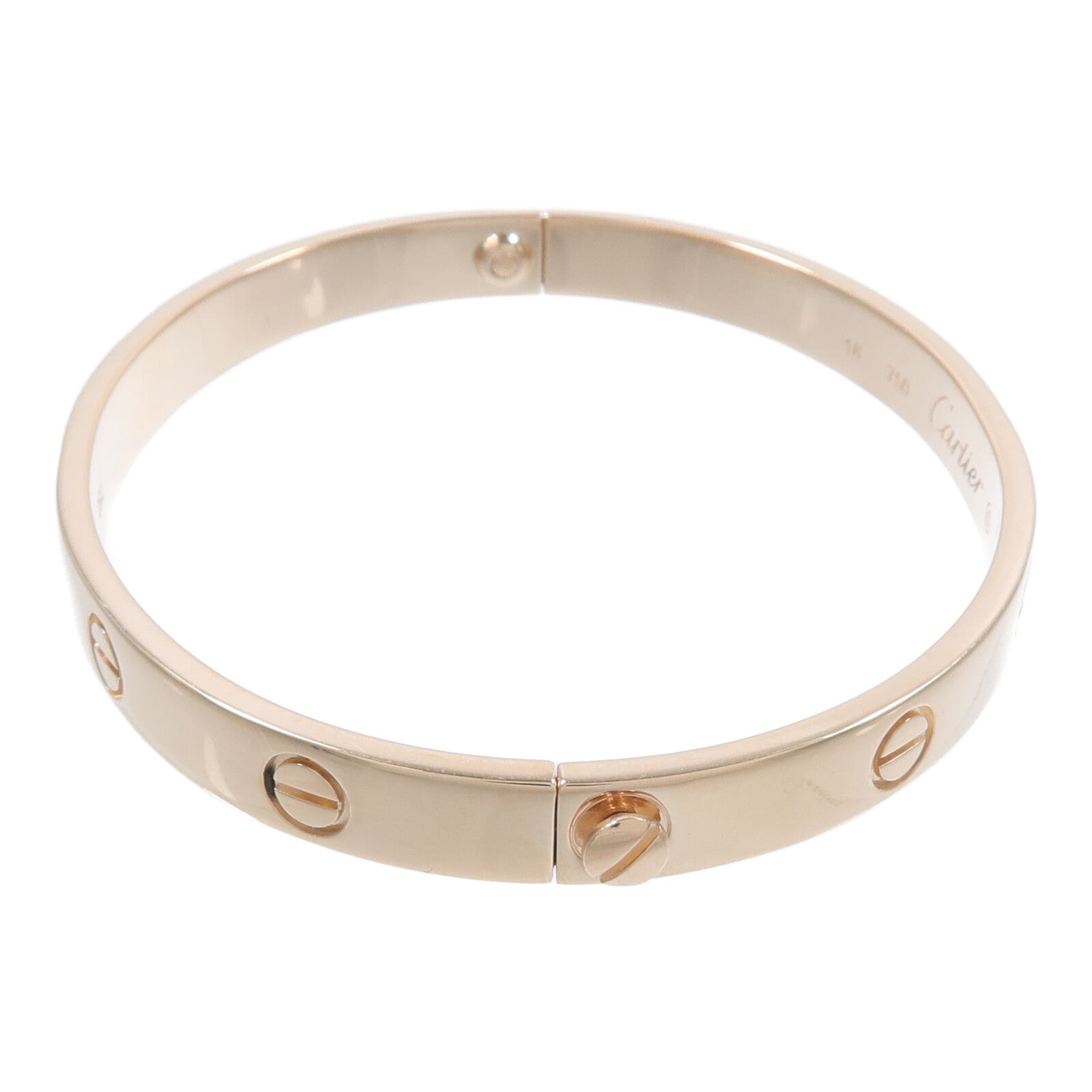 CARTIER 18K黃金Love Bracelet手鐲