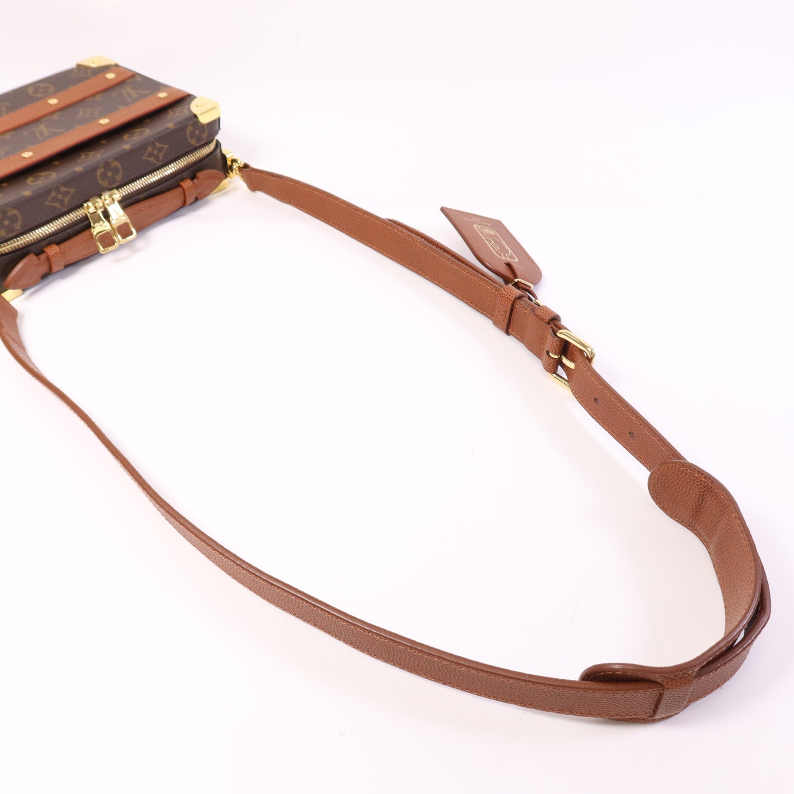 LOUIS VUITTON 【激減優惠】Monogram LV x NBA Handle Soft Trunk金扣手挽肩背兩用袋