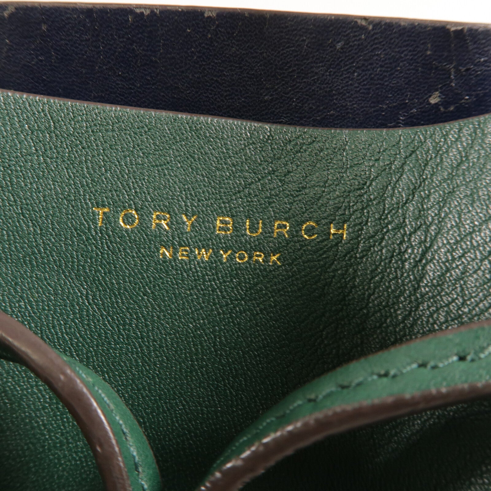 Tory Burch 牛皮皮革Block T Small Bucket Bag手挽肩背兩用袋