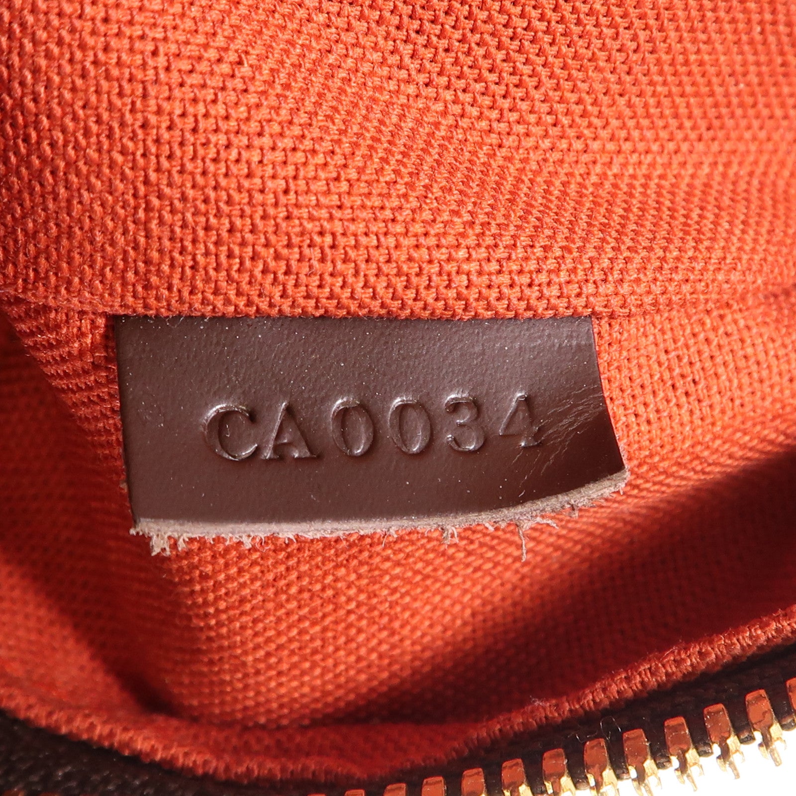 LOUIS VUITTON Damier Olaf MM金扣肩背袋棕色